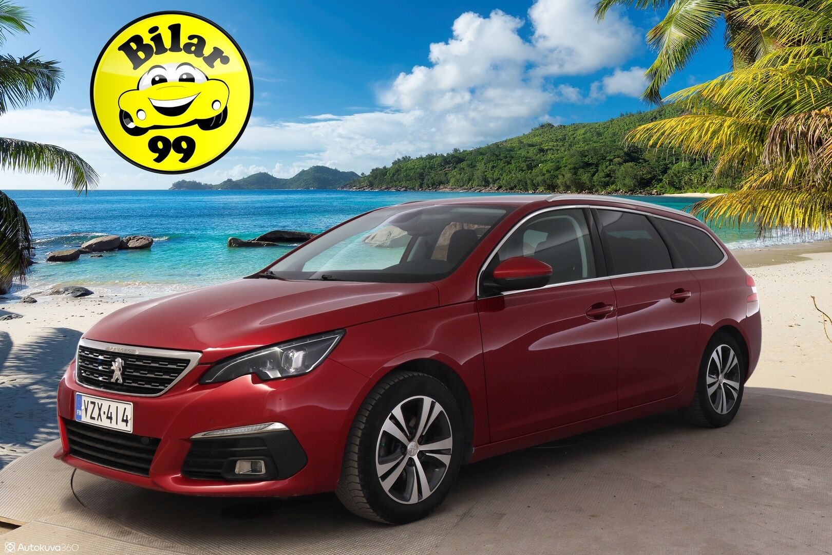 Peugeot 308 2018 SW Allure PureTech 130 EAT8-automaatti - *Vakkari / Lohko.S.Pistoke / Led / KeyLessGo / AppConnect*