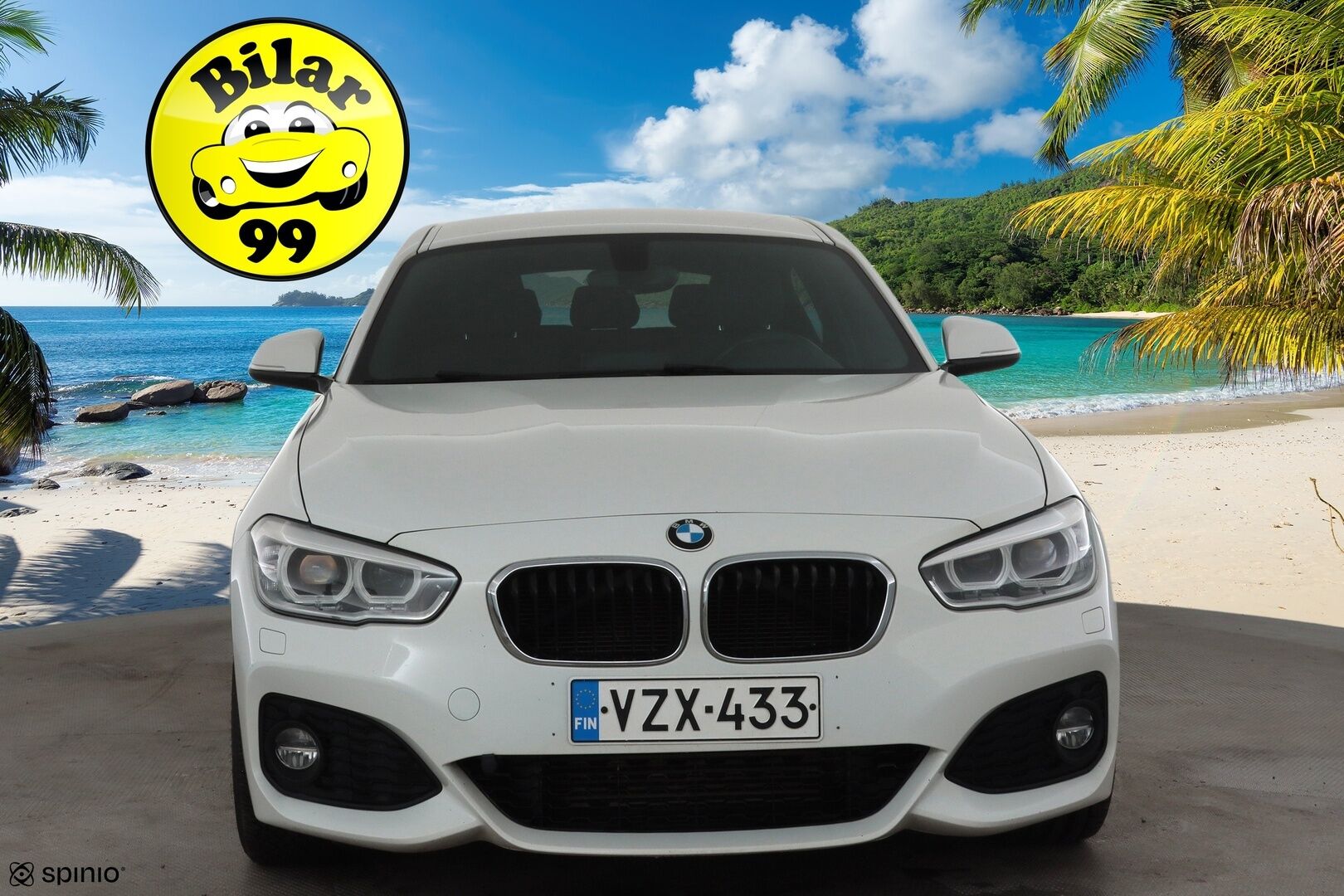 BMW 118 2018 F20 Hatchback 118d A Business M Sport * Hifi / P.tutka / Vakkari / Lohko+Sisä / LED / Navi / Sporttipenkit / Ratinlämmitin * - Kahdet renkaat aluvanteilla
