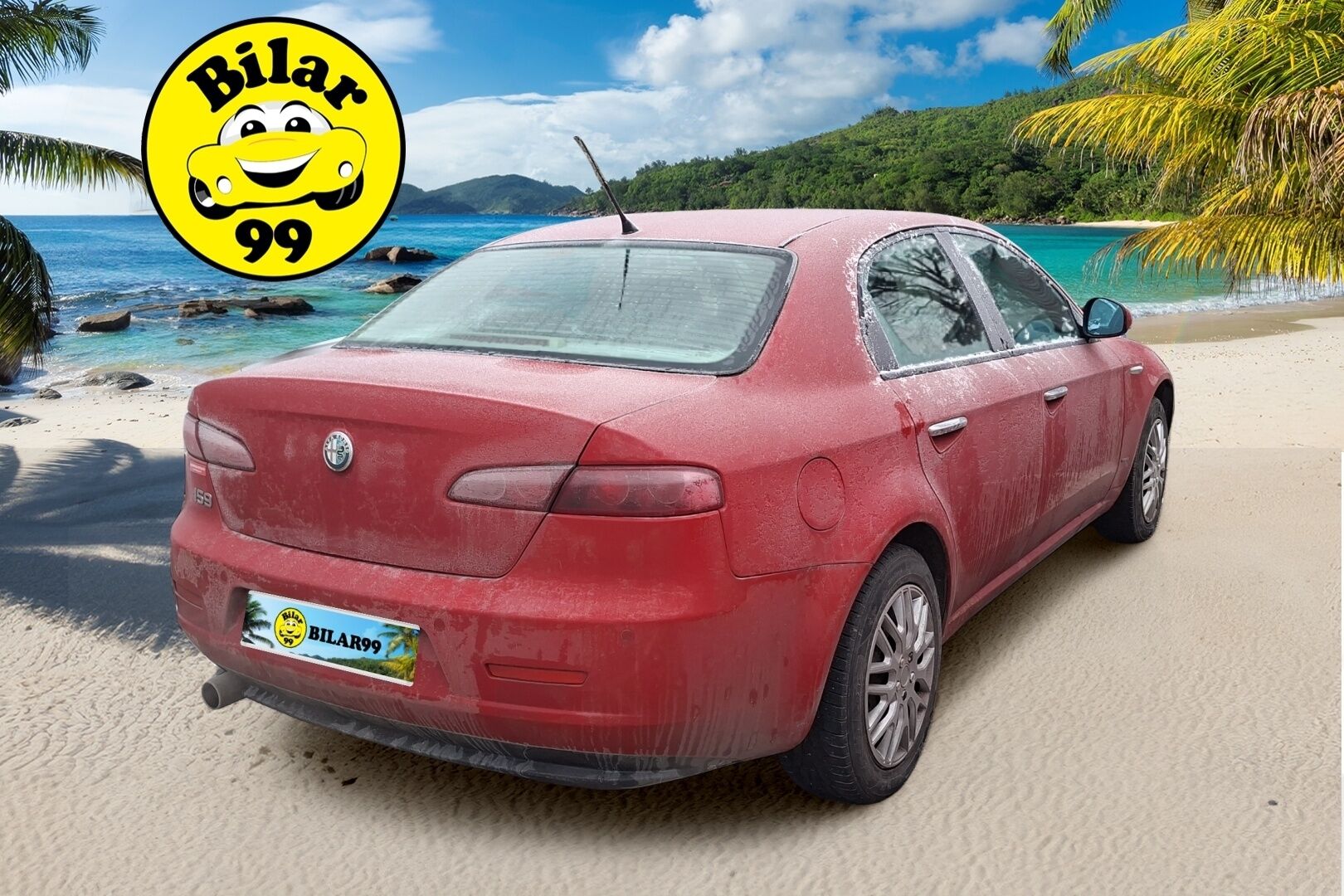 Alfa Romeo 159 2007 Sedan 1,7 *  -YritysOutlet - Myydään vain yrityksille / Kaksilla renkailla ja vanteilla / Tuore leima! * - * – Tämä auto myydään YritysOutlet -valikoimasta vain yritykselle. Harvinaista herkkua tarjolla! Hyvin pidetty Alfa seuraavalle *