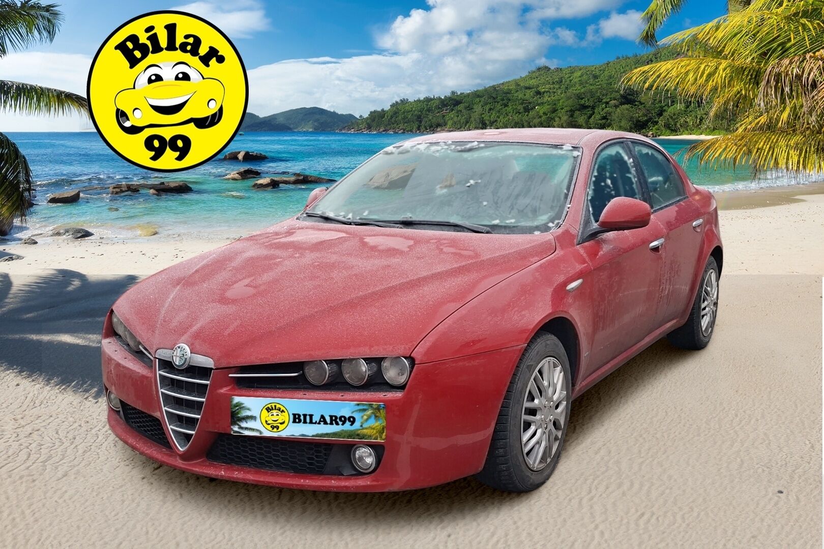 Alfa Romeo 159 2007 Sedan 1,7 *  -YritysOutlet - Myydään vain yrityksille / Kaksilla renkailla ja vanteilla / Tuore leima! * - * – Tämä auto myydään YritysOutlet -valikoimasta vain yritykselle. Harvinaista herkkua tarjolla! Hyvin pidetty Alfa seuraavalle *