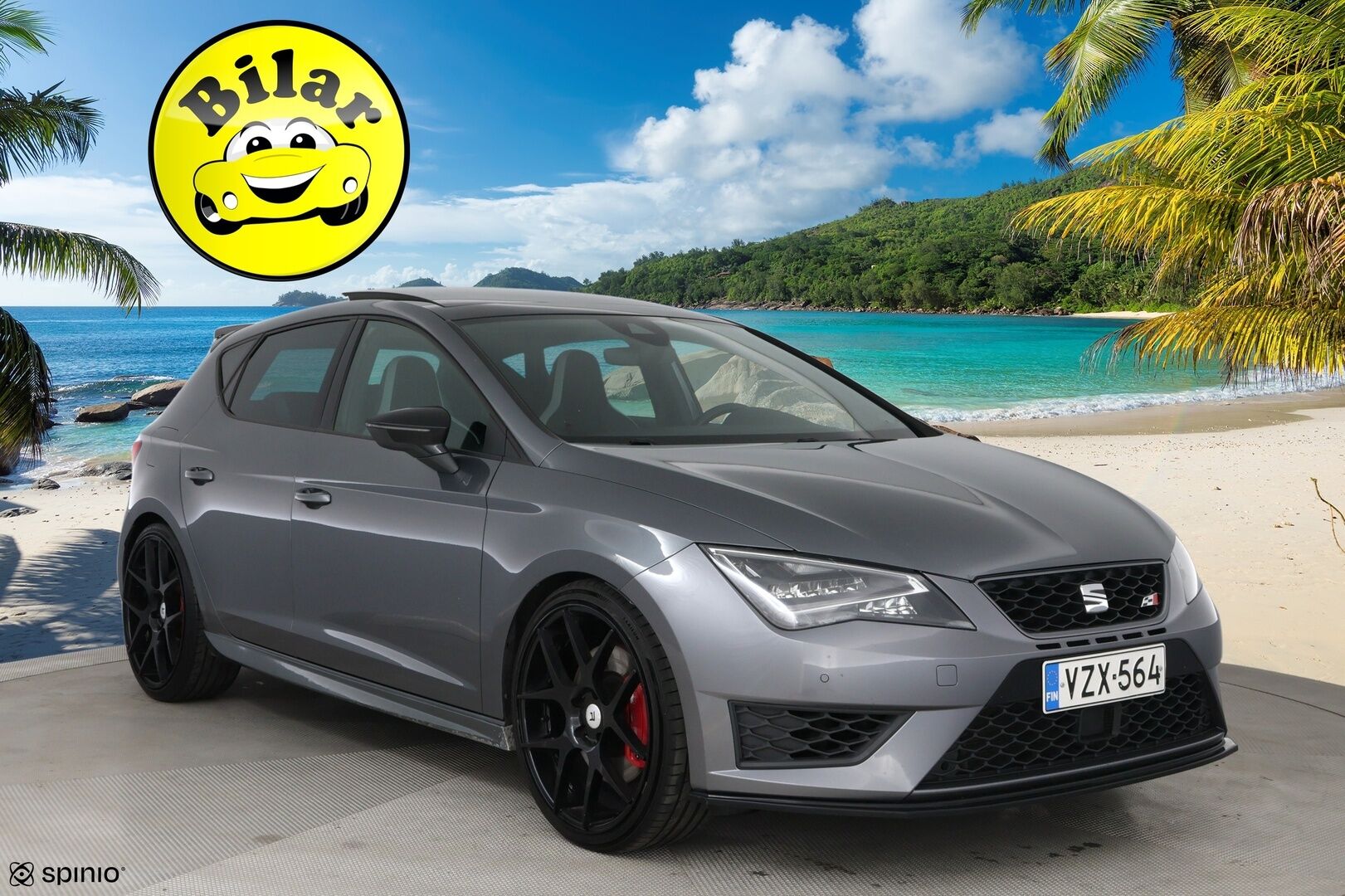 Seat Leon 2016 2,0 TSI 290 Cupra DSG - ACC | Tutkat | LED | Sporttipenkit | Lasikattoluukku | Kaukovaloautomatiikka | Huoltokirja | 2x renkaat - KORKO VAIN 3,99 %