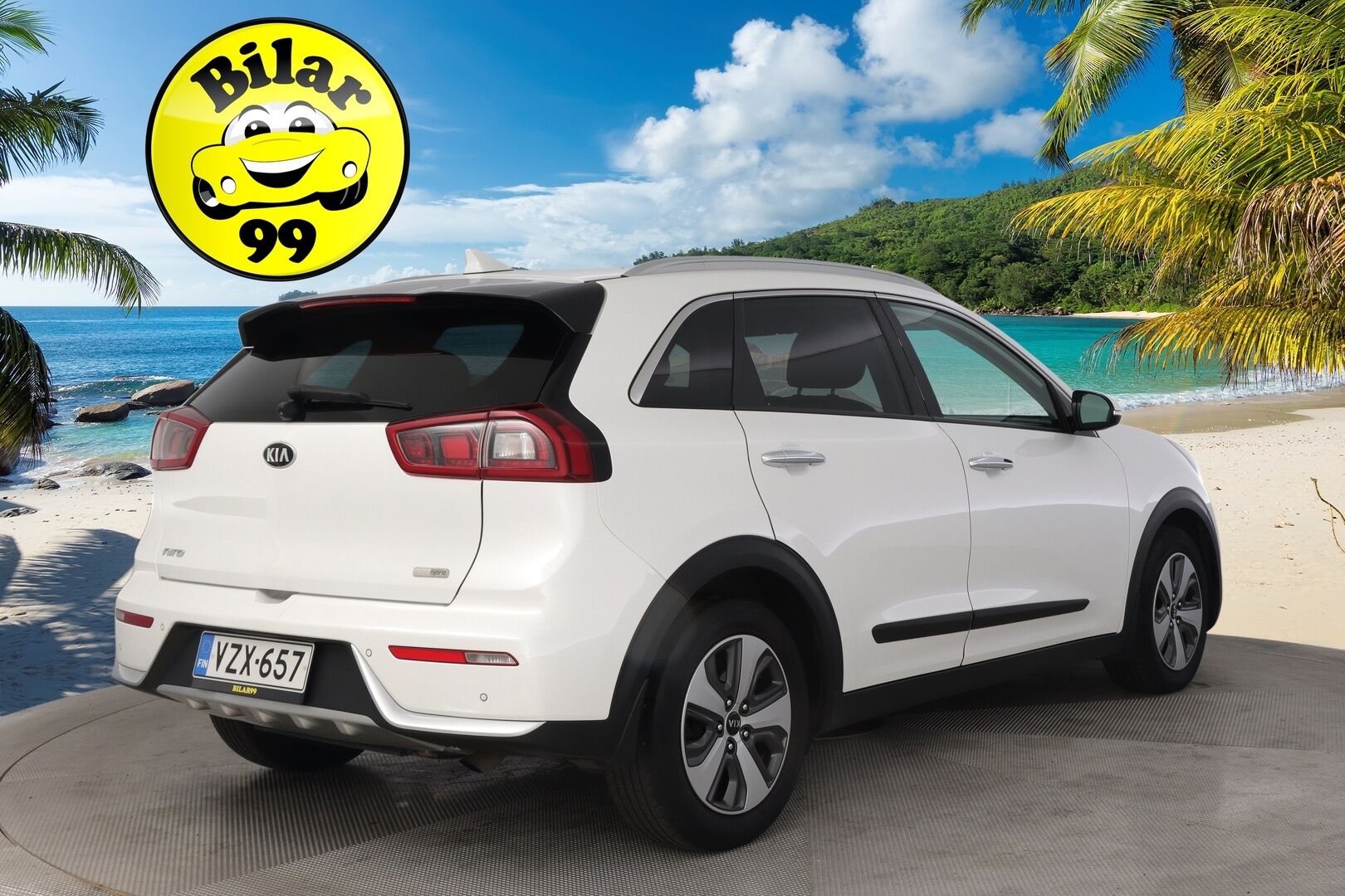 Kia Niro 2018 1,6 GDI Hybrid EX DCT *Adapt.vakkari/  Kamera/  Navi/  Puolinahat* - Lohko / Suomiauto / 2x renkaat ja vanteet / Huollettu 04/2025