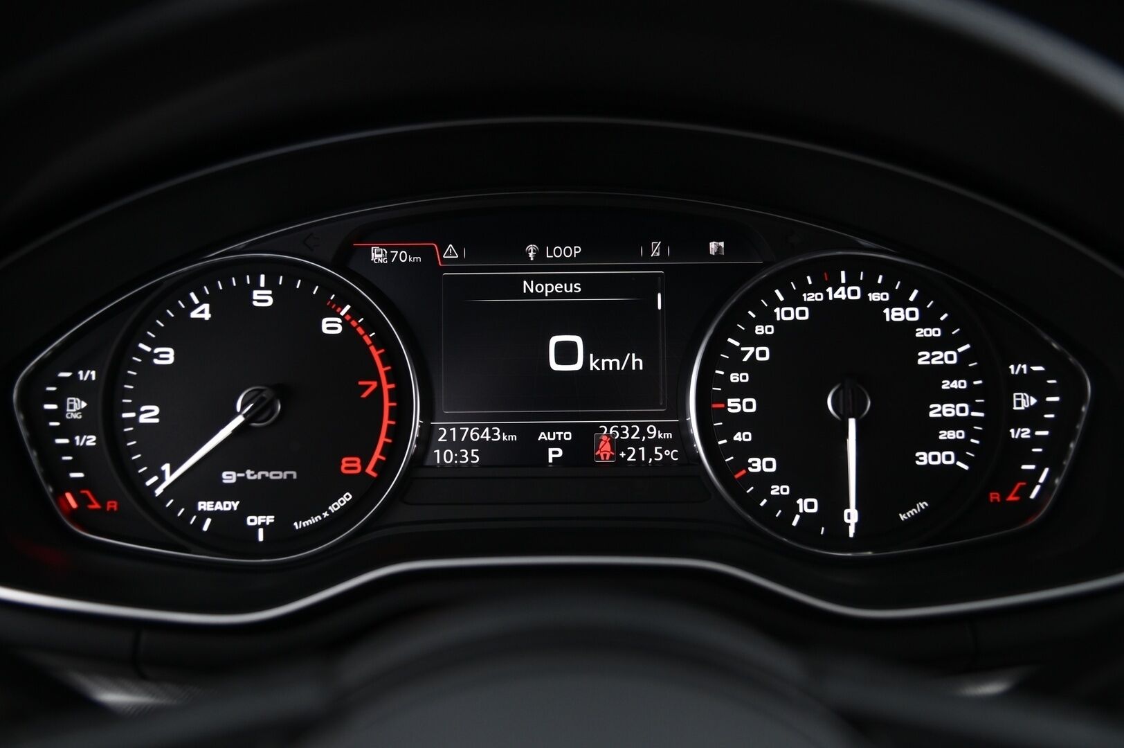 Audi A5 2018 Sportback Business Sport 2,0 TFSI g-tron * Navi / LED / Sport istuimet / Vakkari * - ISOLLA BENSATANKILLA! - HULLUT VÄLIPÄIVÄT KORKOTARJOUS 2,49%