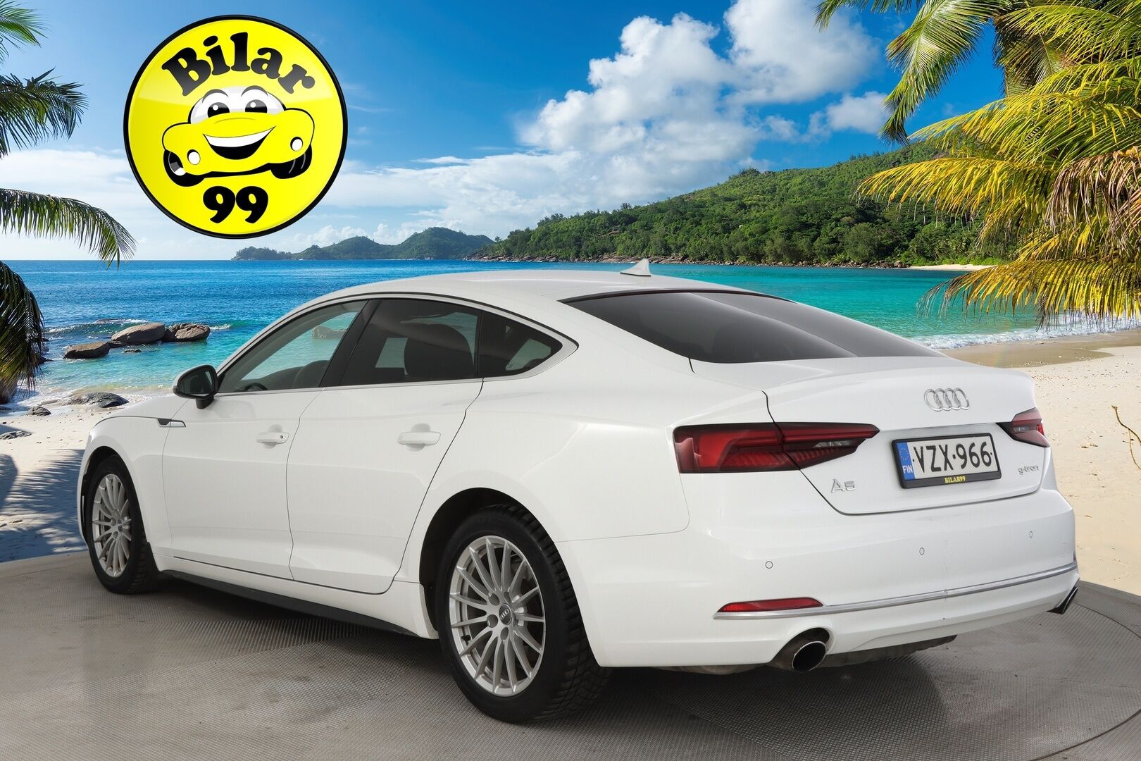 Audi A5 2018 Sportback Business Sport 2,0 TFSI g-tron * Navi / LED / Sport istuimet / Vakkari *
