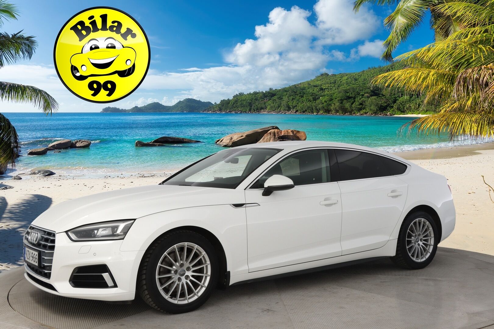 Audi A5 2018 Sportback Business Sport 2,0 TFSI g-tron * Navi / LED / Sport istuimet / Vakkari *