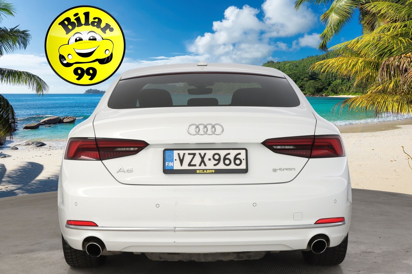 Audi A5 2018 Sportback Business Sport 2,0 TFSI g-tron * Navi / LED / Sport istuimet / Vakkari *