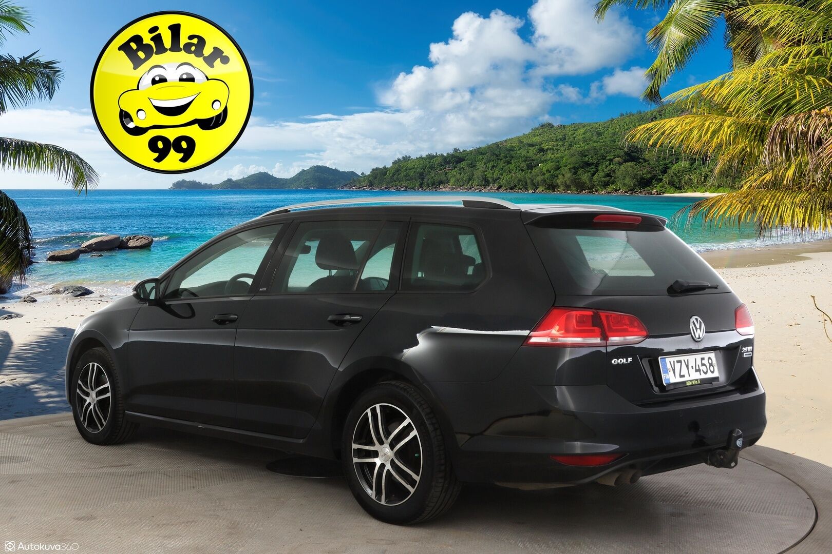 Volkswagen Golf 2017 Variant Allstar 2,0 TDI 110 kW (150 hv) DSG-automaatti * Panoraama / Koukku / Tutkat / Lohkolämmitin * - * 1-om Suomessa / Hyvin huollettu / 2x hyvät renkaat / Hihna vaihdettu *