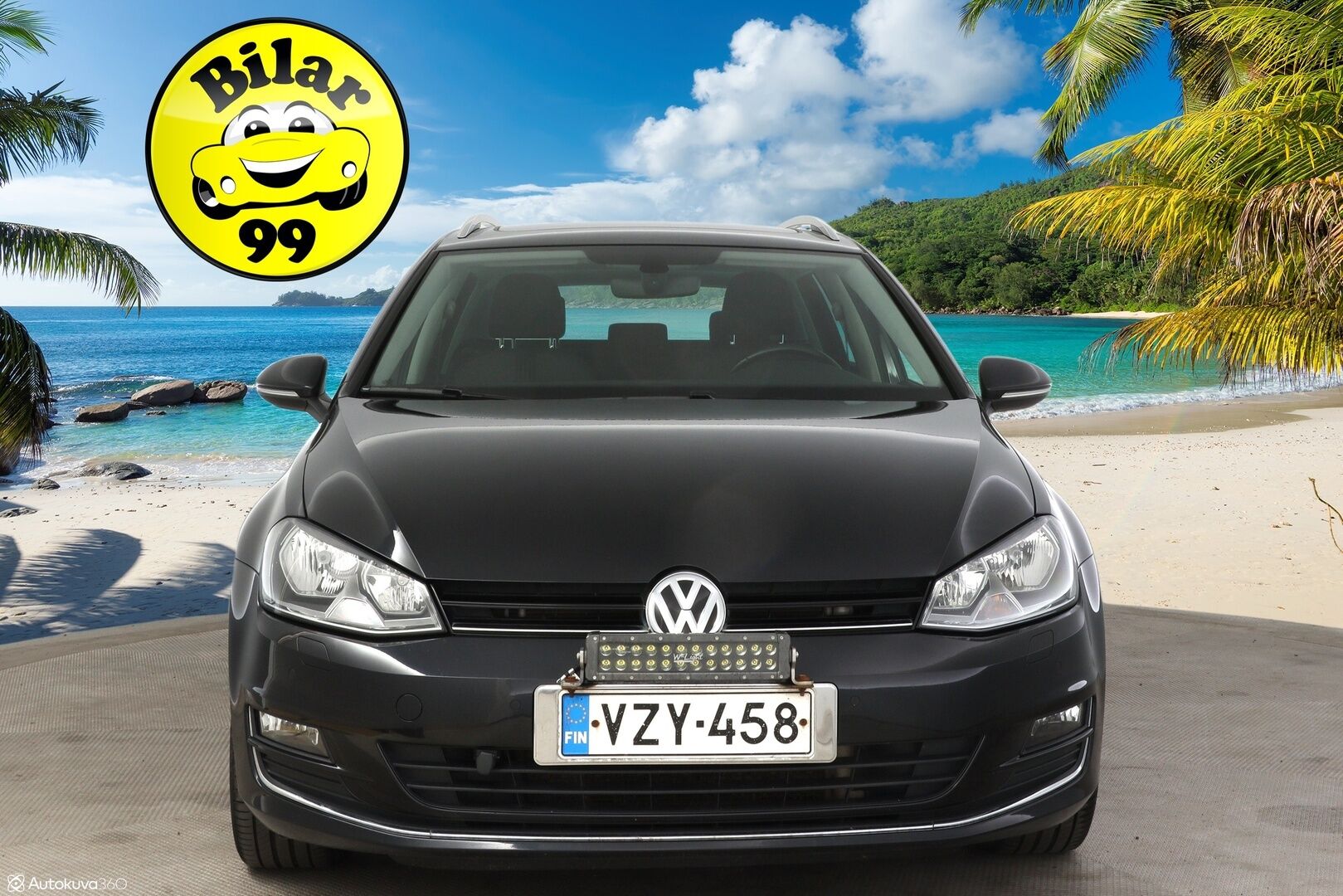 Volkswagen Golf 2017 Variant Allstar 2,0 TDI 110 kW (150 hv) DSG-automaatti * Panoraama / Koukku / Tutkat / Lohkolämmitin * - * 1-om Suomessa / Hyvin huollettu / 2x hyvät renkaat / Hihna vaihdettu *