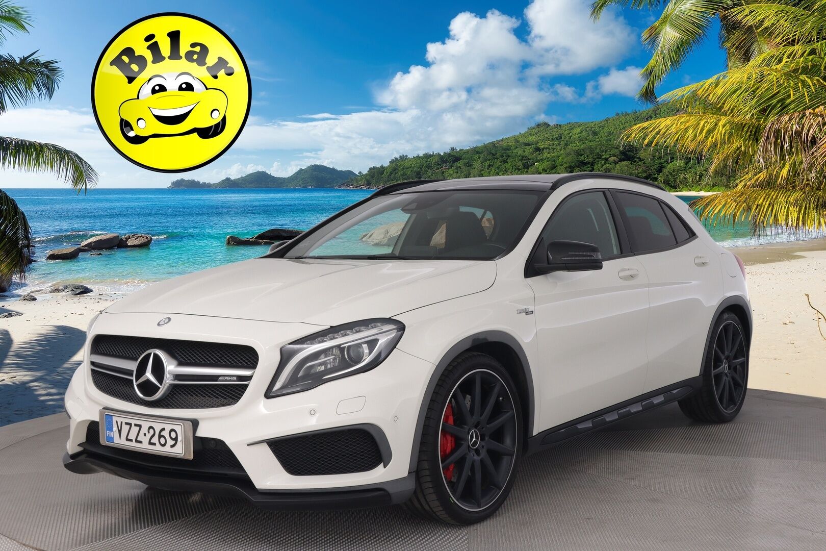 Mercedes-Benz GLA 45 AMG 2016 4Matic 381hv - Facelift | Harman&kardon | Navi | Panorama | Vakkari | ILS | BT