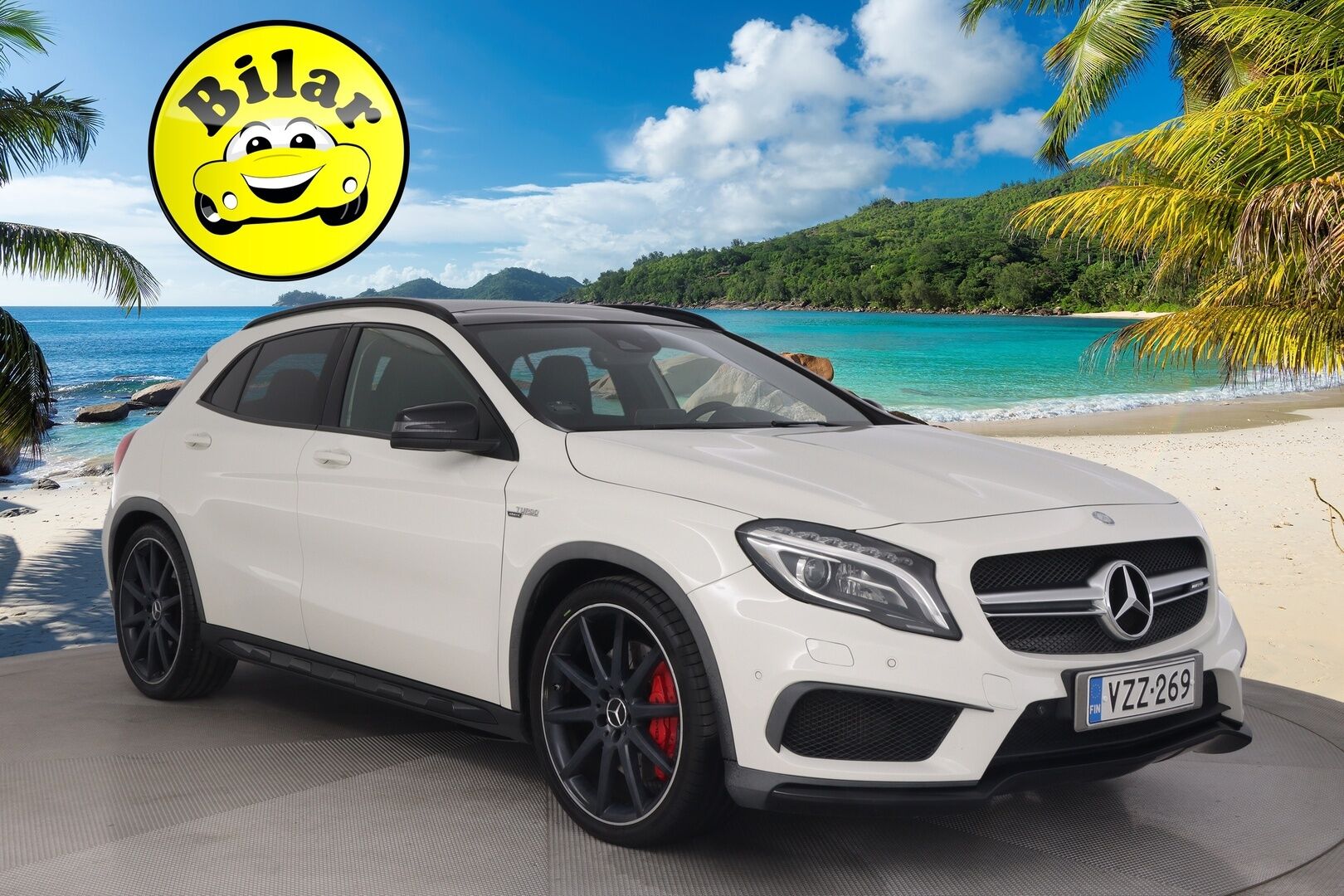 Mercedes-Benz GLA 45 AMG 2016 4Matic 381hv - Facelift | Harman&kardon | Navi | Panorama | Vakkari | ILS | BT