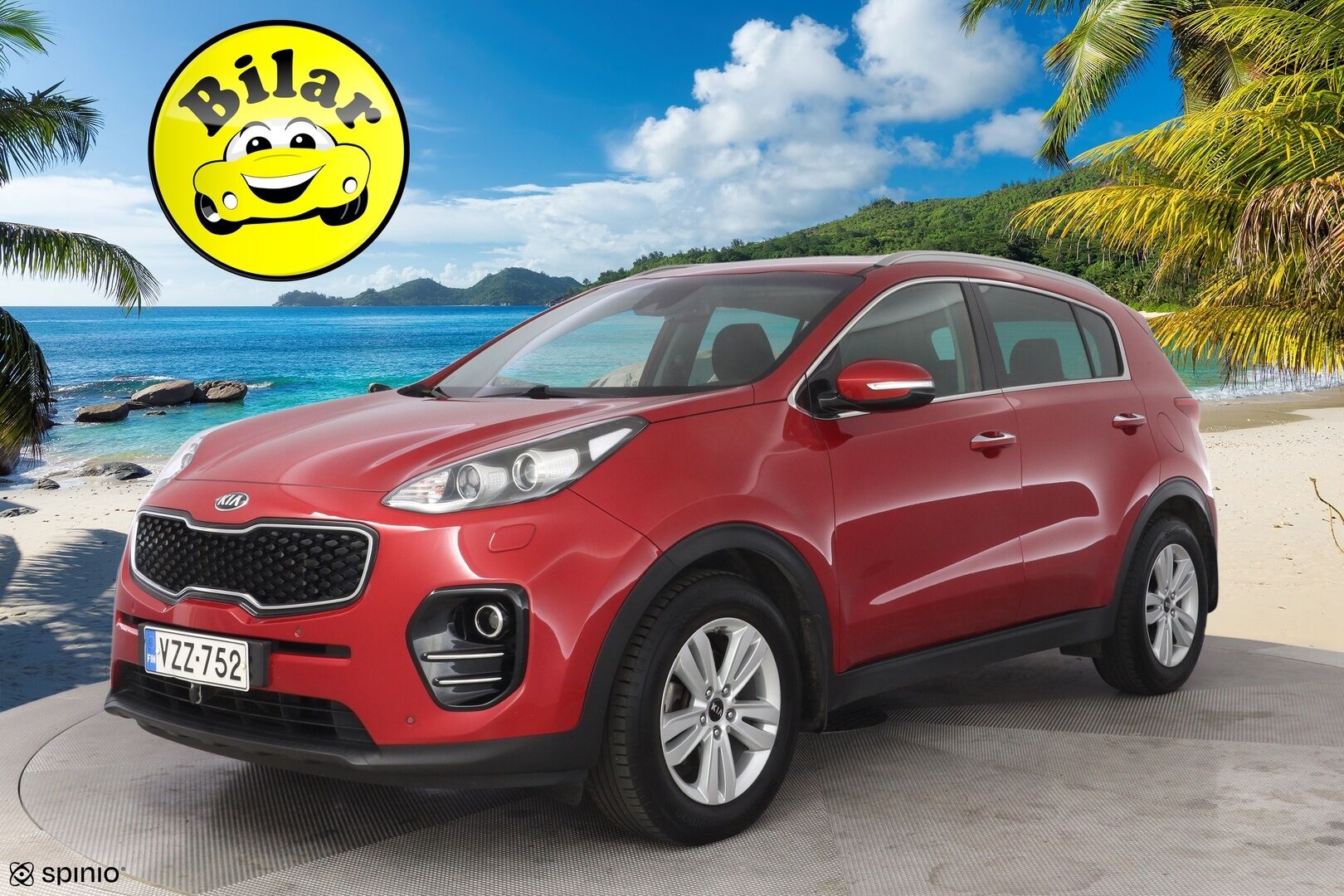 Kia Sportage 2018 1,7 CRDi ISG Urban FIFA World Cup Edition DCT A/T 141 hv - Juuri katsastettu! | Suomi- auto | Kamera | Vakkari | Lohkolämmitin | Ratinlämmitin | Koukku | Navi
