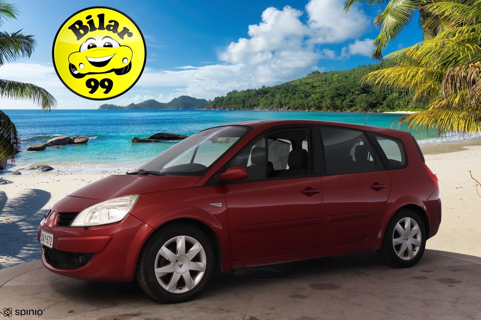 Renault Scenic 2007 Grand Scenic *Tilava perheauto / Ilmastoitu* *Myydään Huutokaupat.com*