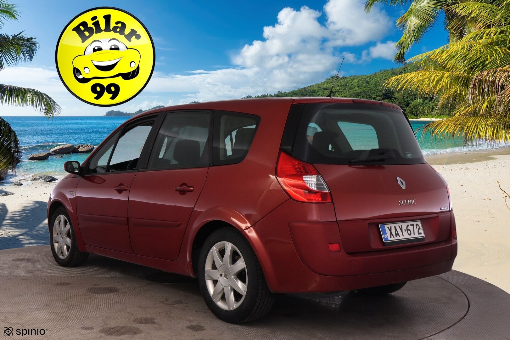 Renault Scenic 2007 Grand Scenic *Tilava perheauto / Ilmastoitu* *Myydään Huutokaupat.com*