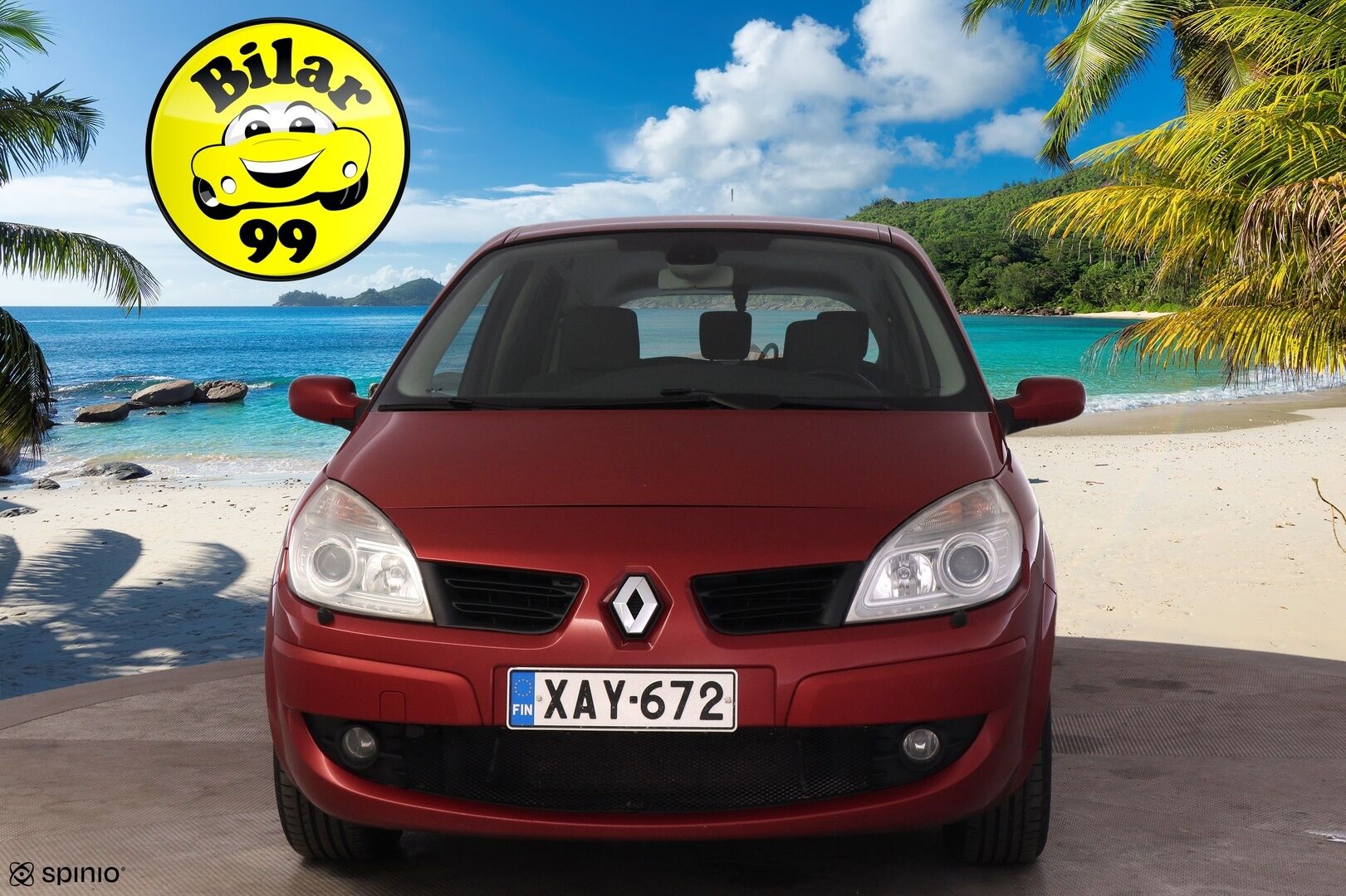 Renault Scenic 2007 Grand Scenic *Tilava perheauto / Ilmastoitu* *Myydään Huutokaupat.com*
