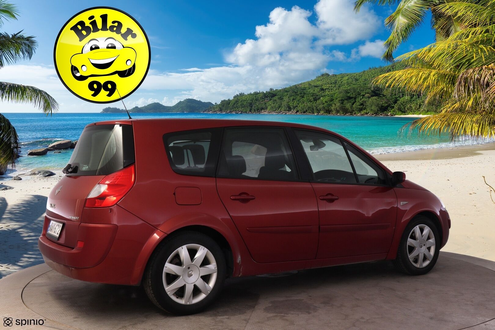 Renault Scenic 2007 Grand Scenic *Tilava perheauto / Ilmastoitu* *Myydään Huutokaupat.com*