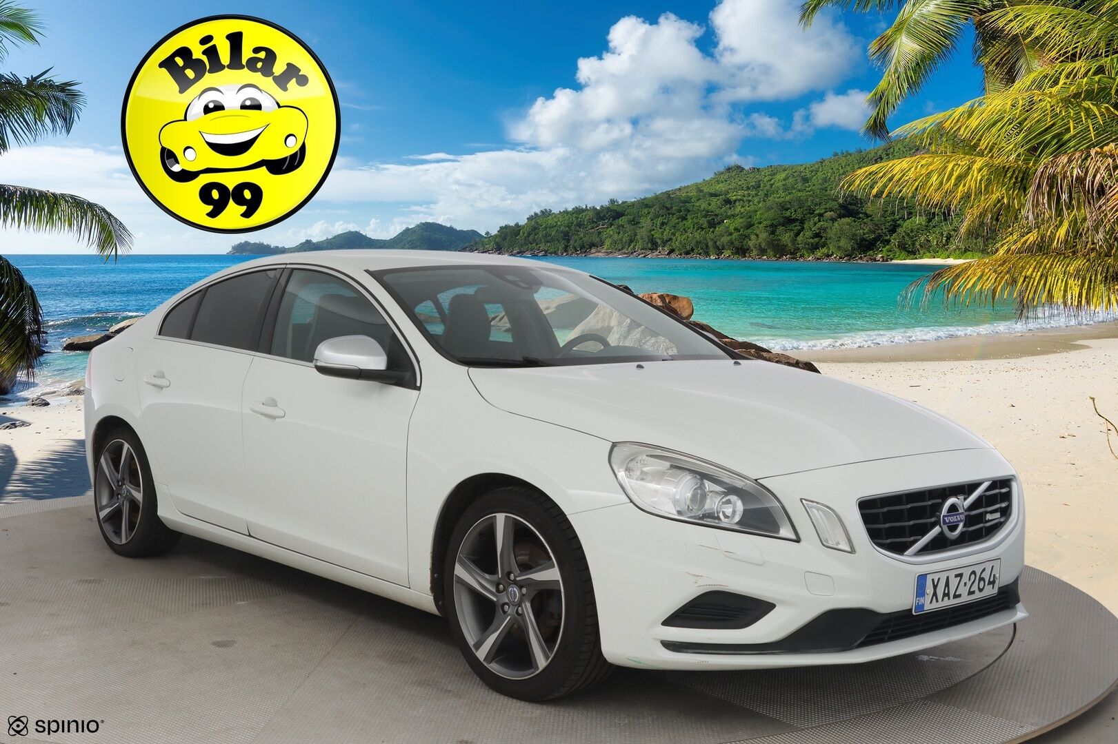 Volvo S60 2012 T4F R-Design Business aut * Vetokoukku / Parkkitutka taakse / Lohko + sisä * - 13v sama omistaja / Lähes uudet nastat / Etanoli mahdollisuus! *