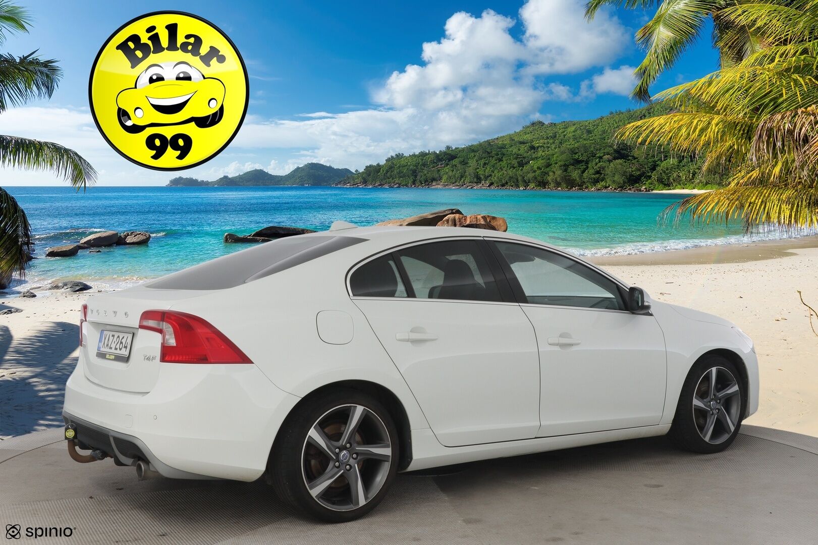 Volvo S60 2012 T4F R-Design Business aut * E85 / Vetokoukku / Parkkitutka taakse / Lohko + sisä * - 13v sama omistaja / Lähes uudet nastat / Etanoli mahdollisuus! * - HULLUT BLACKWEEK JATKOT - KORKOTARJOUS 2,49%