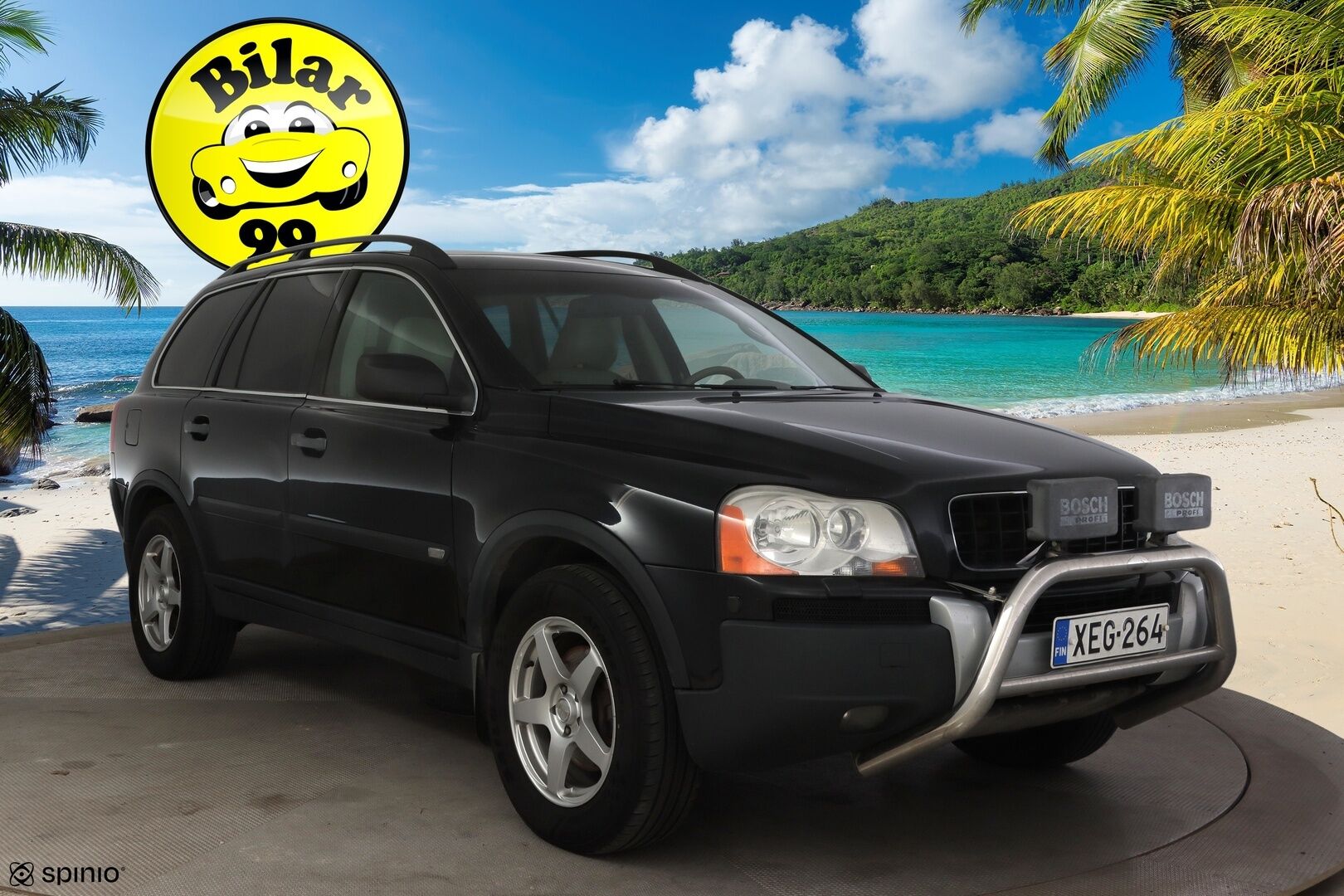 Volvo XC90 2004 D5 AWD 5-P Summum Geartronic *YritysOutlet - Myydään vain yrityksille / Kattoikkuna / Vetokoukku / Muistipenkit / Navi / P.tutkat * - *Tämä auto myydään YritysOutlet -valikoimasta vain yritykselle / Suomi-auto / Kahdet renkaat omilla alumiinivanteilla! *