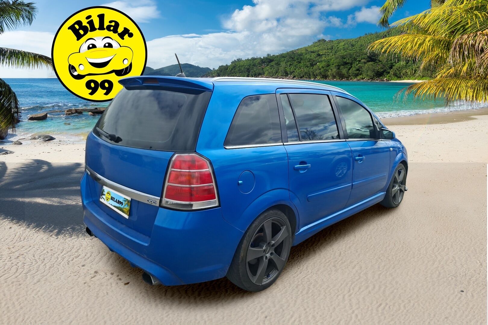 Opel Zafira 2007 5D ZAFIRA MPV OPC 2.0 TURBO *Aito OPC* / *Vakkari* / *Sporttinahat*