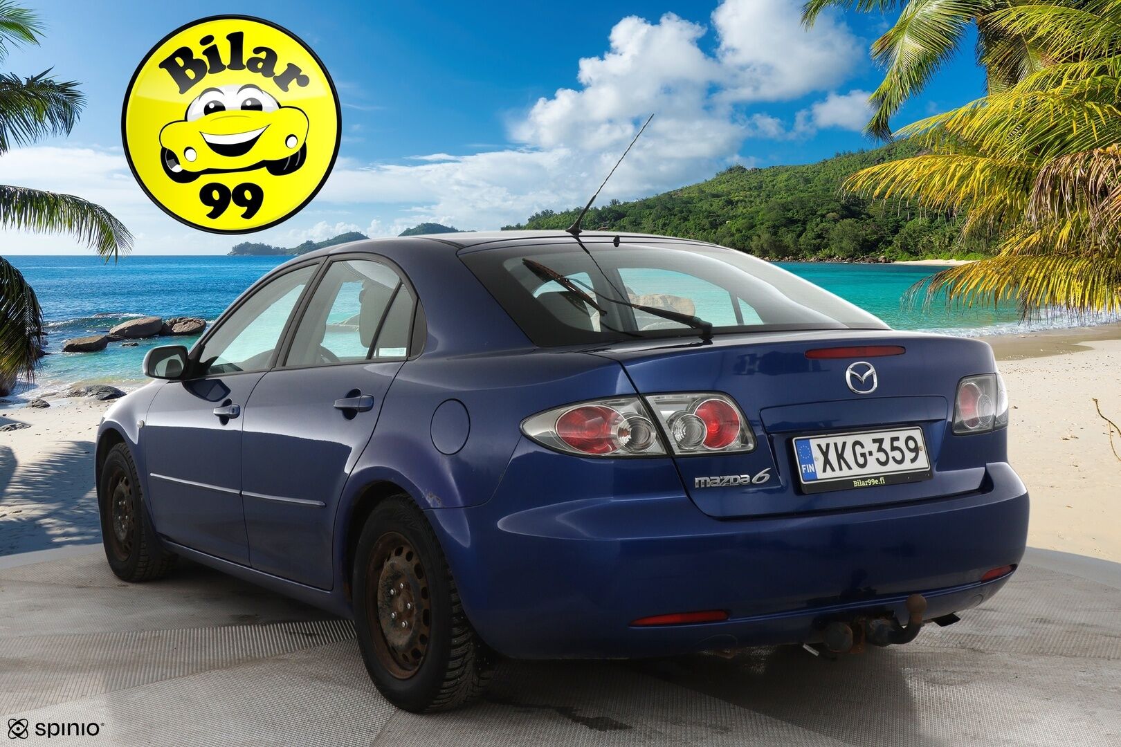 Mazda 6 2006 ** YritysOutlet - Myydään vain yrityksille ** - Suomi-auto / Pitkä leima