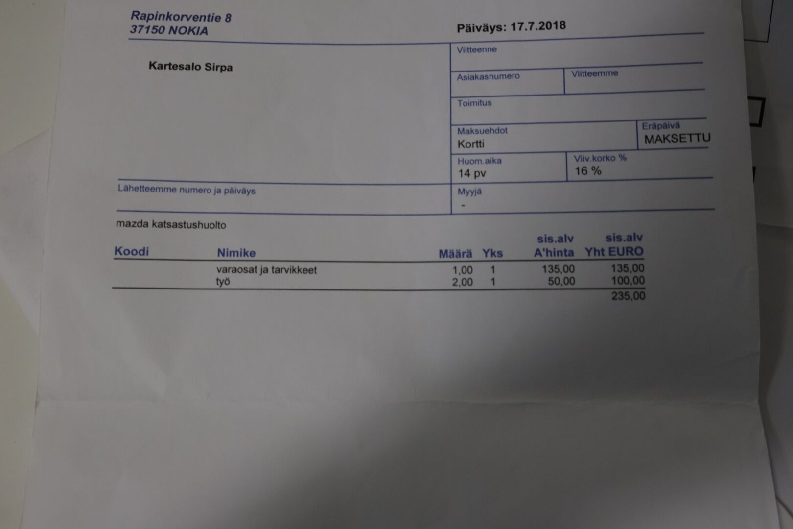 Mazda 6 2006 ** YritysOutlet - Myydään vain yrityksille ** - Suomi-auto / Pitkä leima