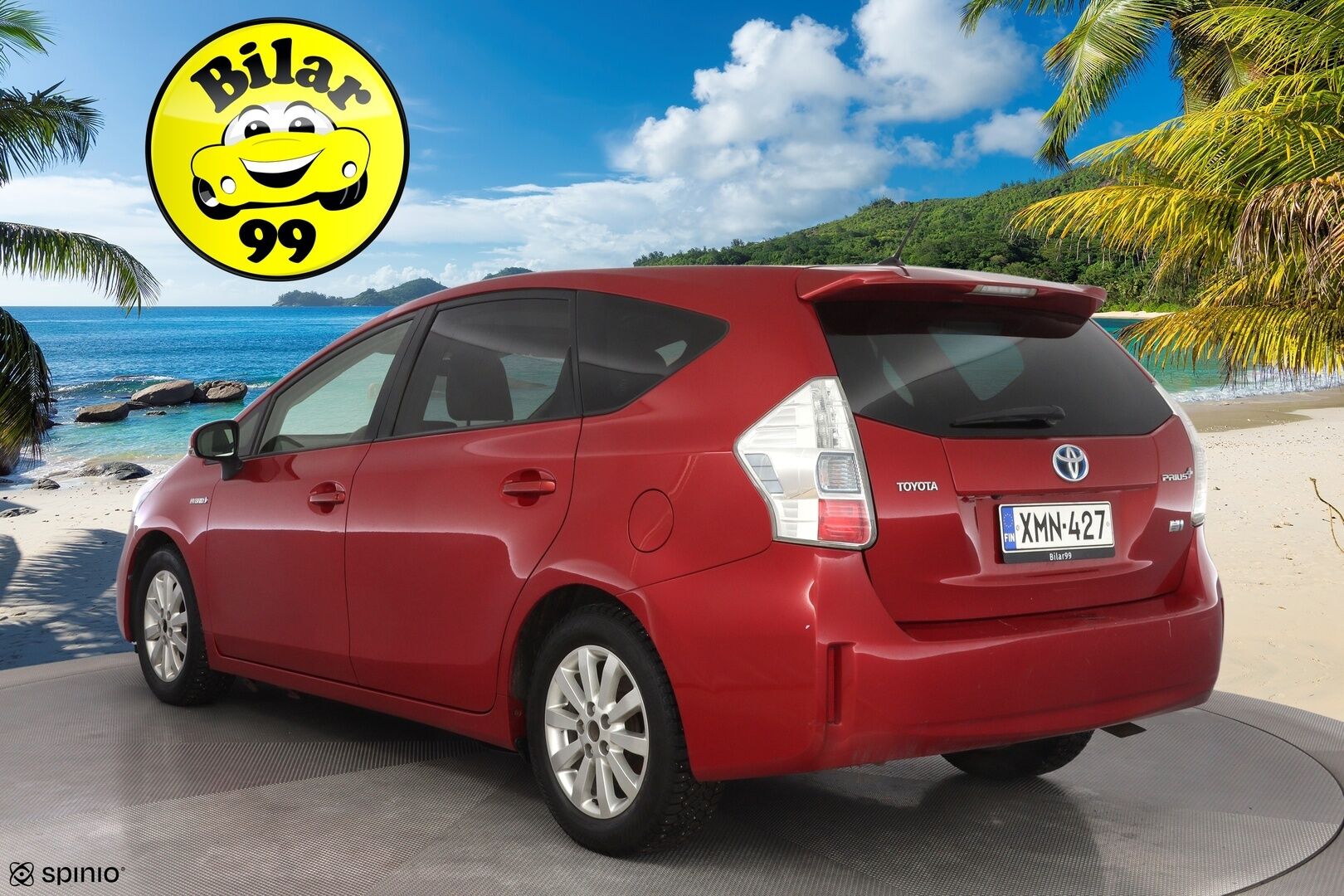 Toyota Prius+ 2012 Linea Sol 7p *Lohko / HUD / Kamera / Panorama / Vakkari* - Suomi-auto / Uusi tuulilasi / Säännölliset huollot / 2x renkaat sekä vanteet / Viimeisin huolto 10.2025 / Seuraava katsastus 24.8.2026