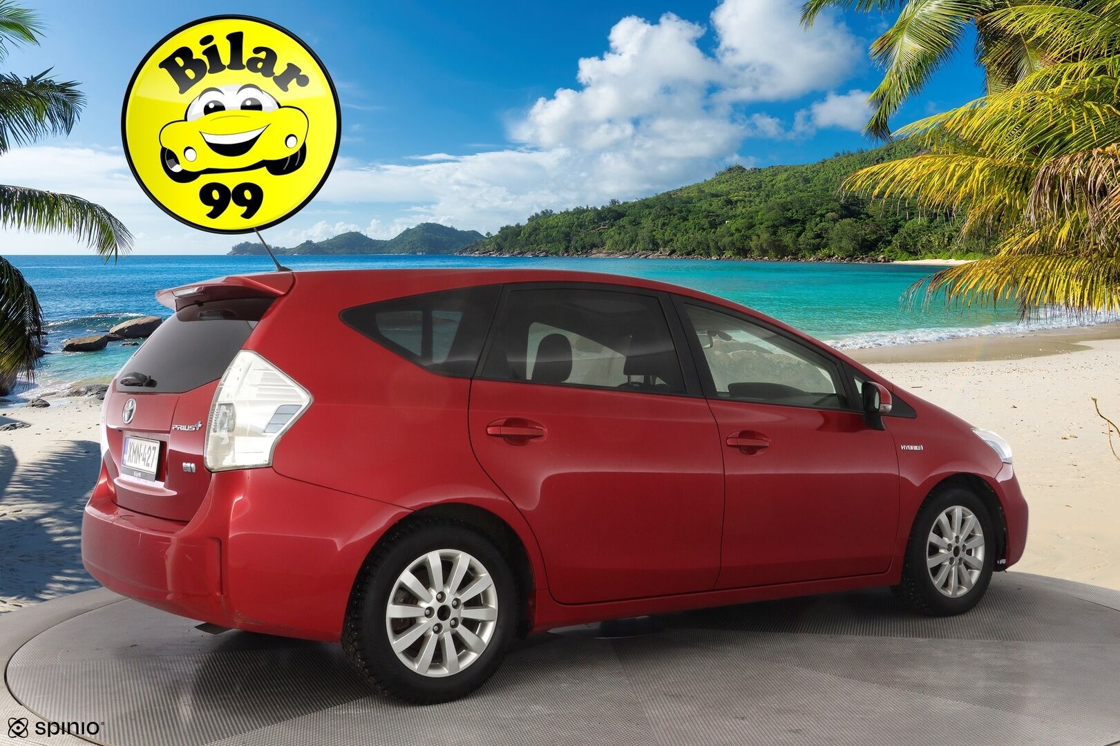 Toyota Prius+ 2012 Linea Sol 7p *Lohko / HUD / Kamera / Panorama / Vakkari* - Suomi-auto / Uusi tuulilasi / Säännölliset huollot / 2x renkaat sekä vanteet / Viimeisin huolto 10.2025 / Seuraava katsastus 24.8.2026