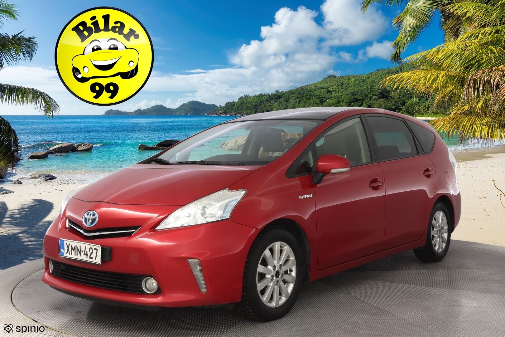 Toyota Prius+ 2012 Linea Sol 7p *Lohko / HUD / Kamera / Panorama / Vakkari* - KATSO TÄYSIN POIKKEUKSELLINEN HINTA! / Suomi-auto / Uusi tuulilasi / Säännölliset huollot / 2x renkaat sekä vanteet / Viimeisin huolto 10.2025