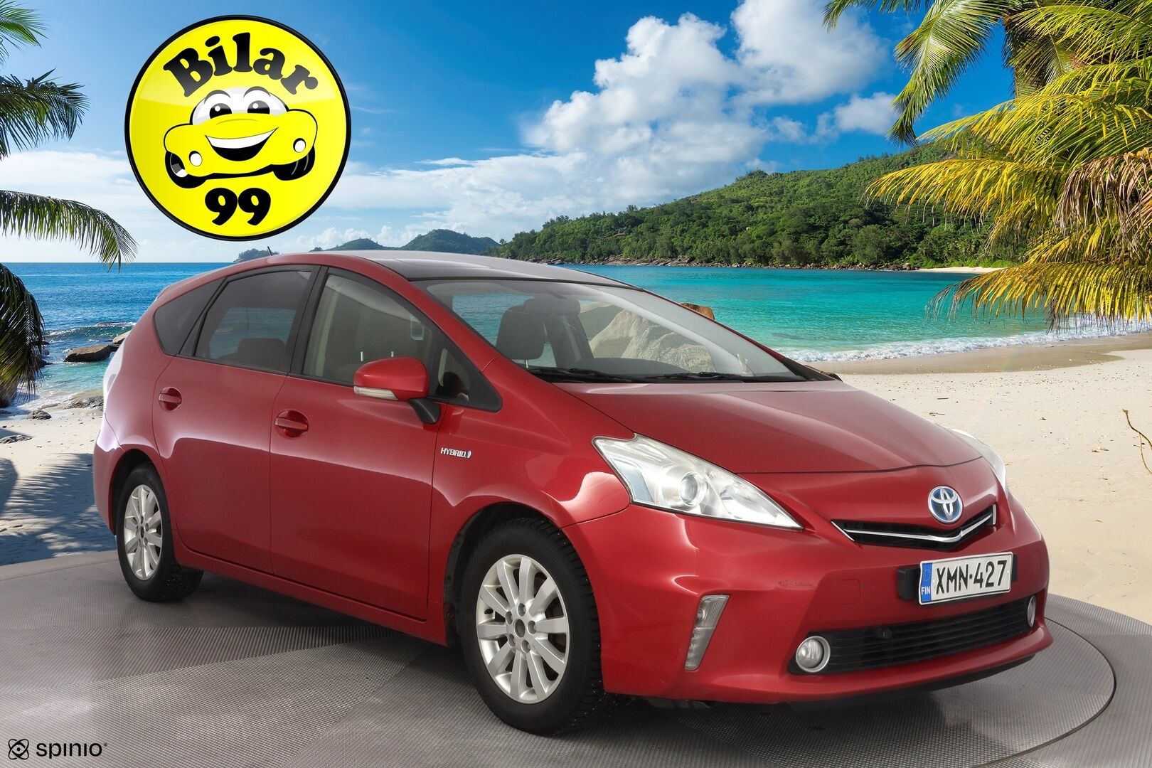 Toyota Prius+ 2012 Linea Sol 7p *Lohko / HUD / Kamera / Panorama / Vakkari* - Suomi-auto / Uusi tuulilasi / Säännölliset huollot / 2x renkaat sekä vanteet / Viimeisin huolto 10.2025 / Seuraava katsastus 24.8.2026