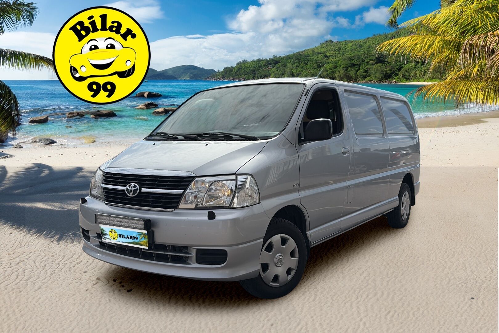 Toyota Hiace 2011 2,5 D-4D 95 4ov pitkä - 3OM Suomiauto | Vetokoukku | PowerHeat | Lohkolämmitin | Ilmastointi | Lähes virheetön yksilö | Timanttisessa kunnossa | Jakopää tehty!