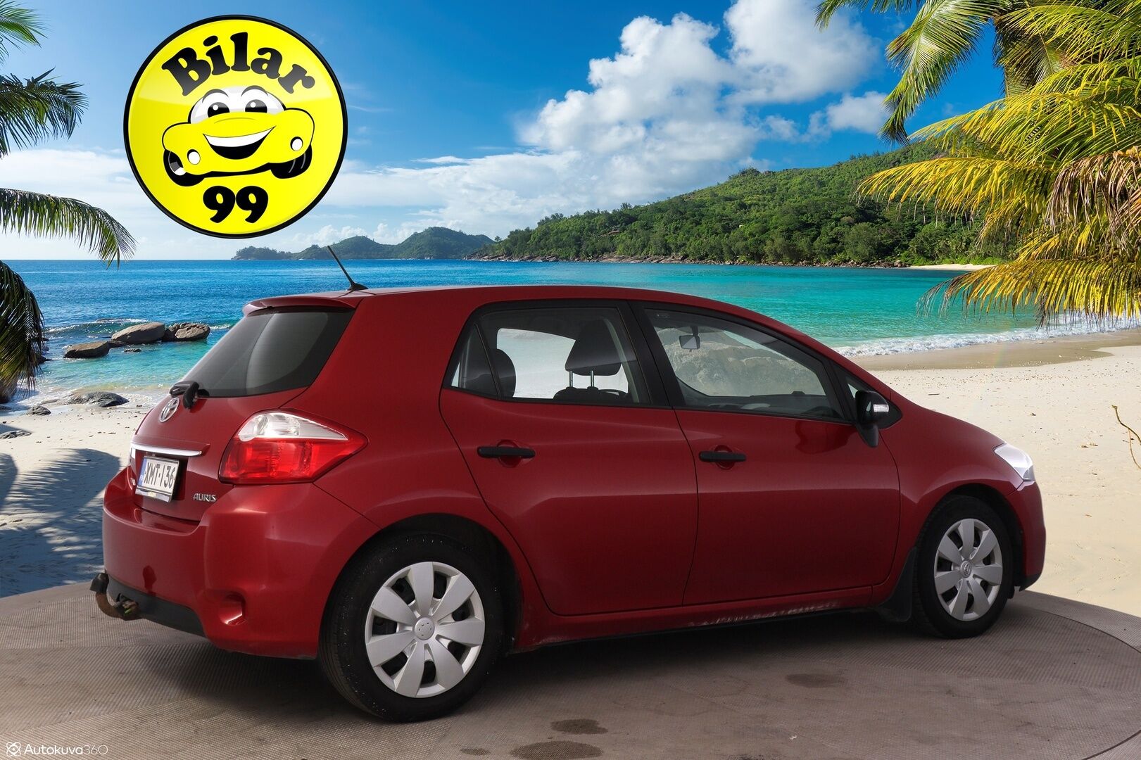 Toyota Auris 2010 1,4 D-4D DPF Linea Terra 5ov *Lohkolämmitin / 2 renkaat / Vetokoukku* - Myydään huutokaupat.com