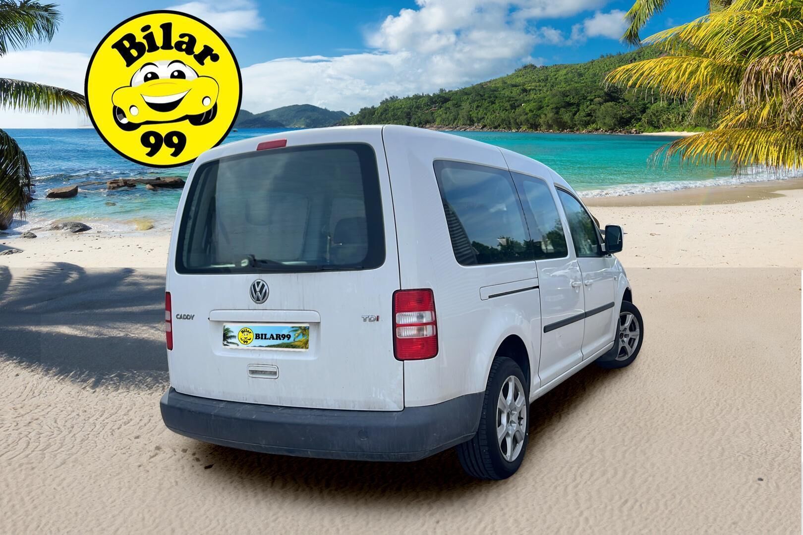 Volkswagen Caddy Maxi 2011 Trendline 1,6 TDI 75 kW - | Vakionopeudensäädin | Webasto | 7. Paikkainen! | Kahdet renkaat alumiinivanteilla |