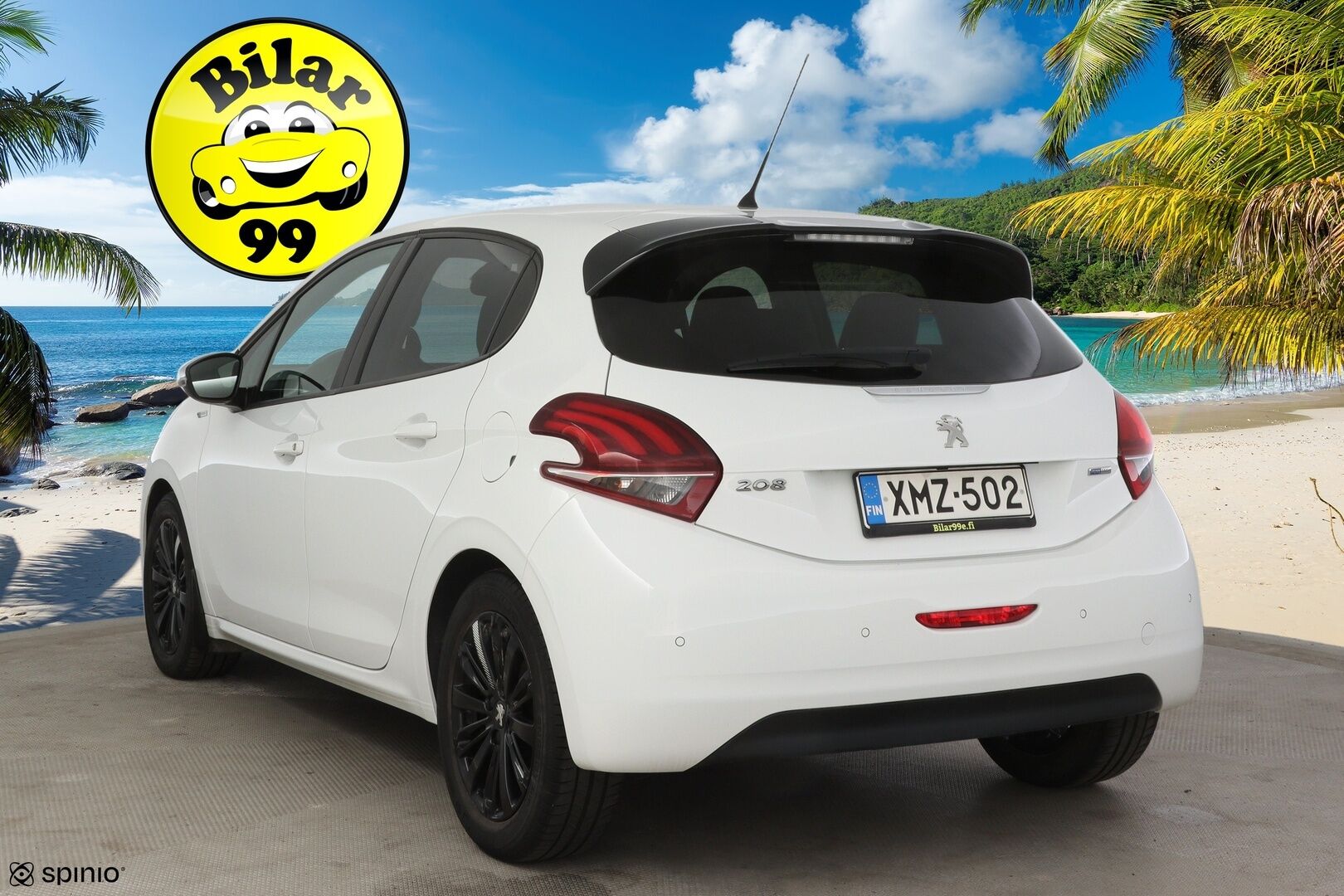 Peugeot 208 2016 Style VTi 82 5-ov ETG Automaatti * Suomi-Auto / Vakionopeudensäädin / Bluetooth / P-tutka takana * - * Todella tyylikäs Suomi-auto / Hyvällä pidolla *