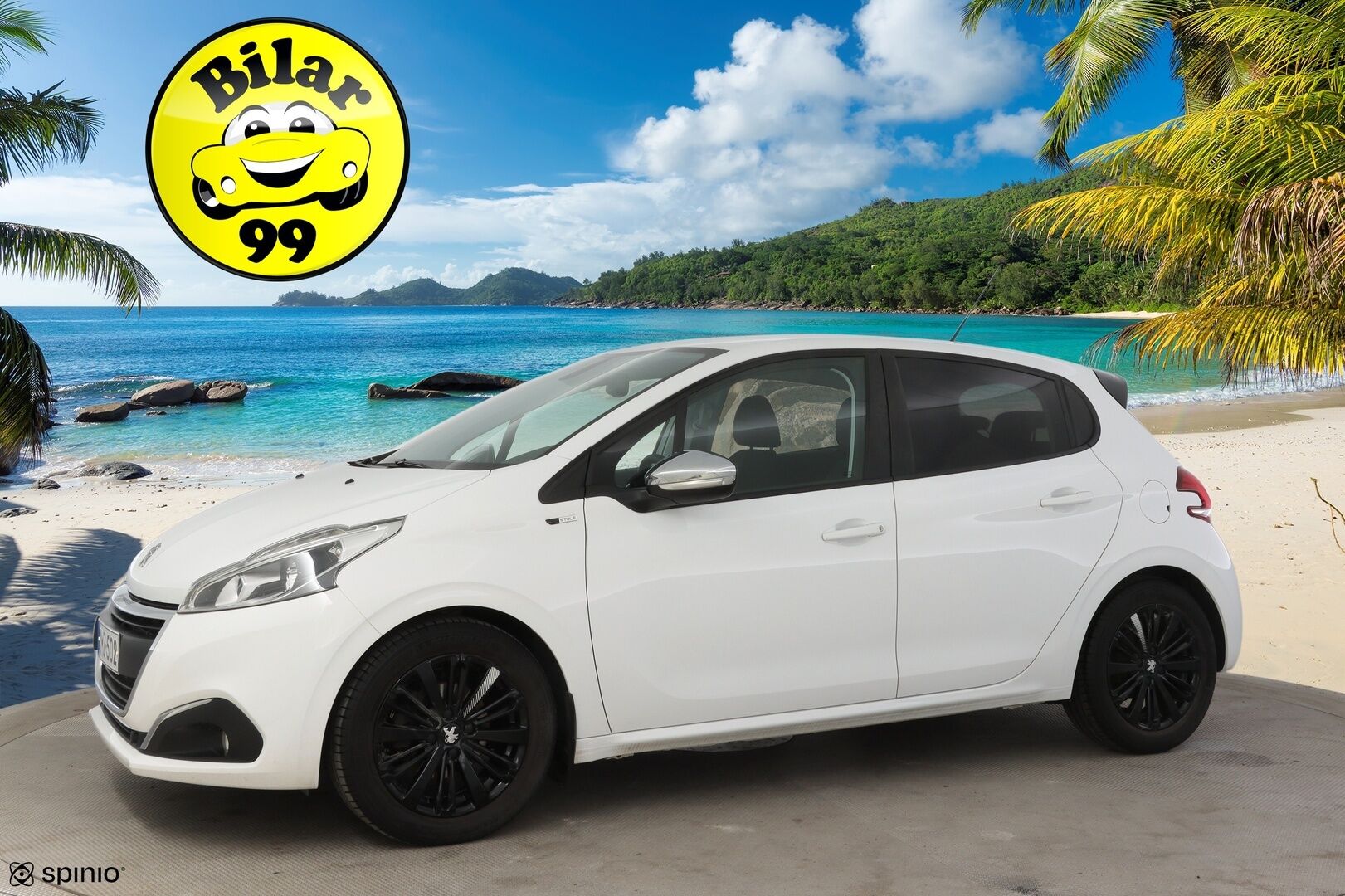 Peugeot 208 2016 Style VTi 82 5-ov ETG Automaatti * Suomi-Auto / Vakionopeudensäädin / Bluetooth / P-tutka takana * - * Todella tyylikäs Suomi-auto / Hyvällä pidolla *