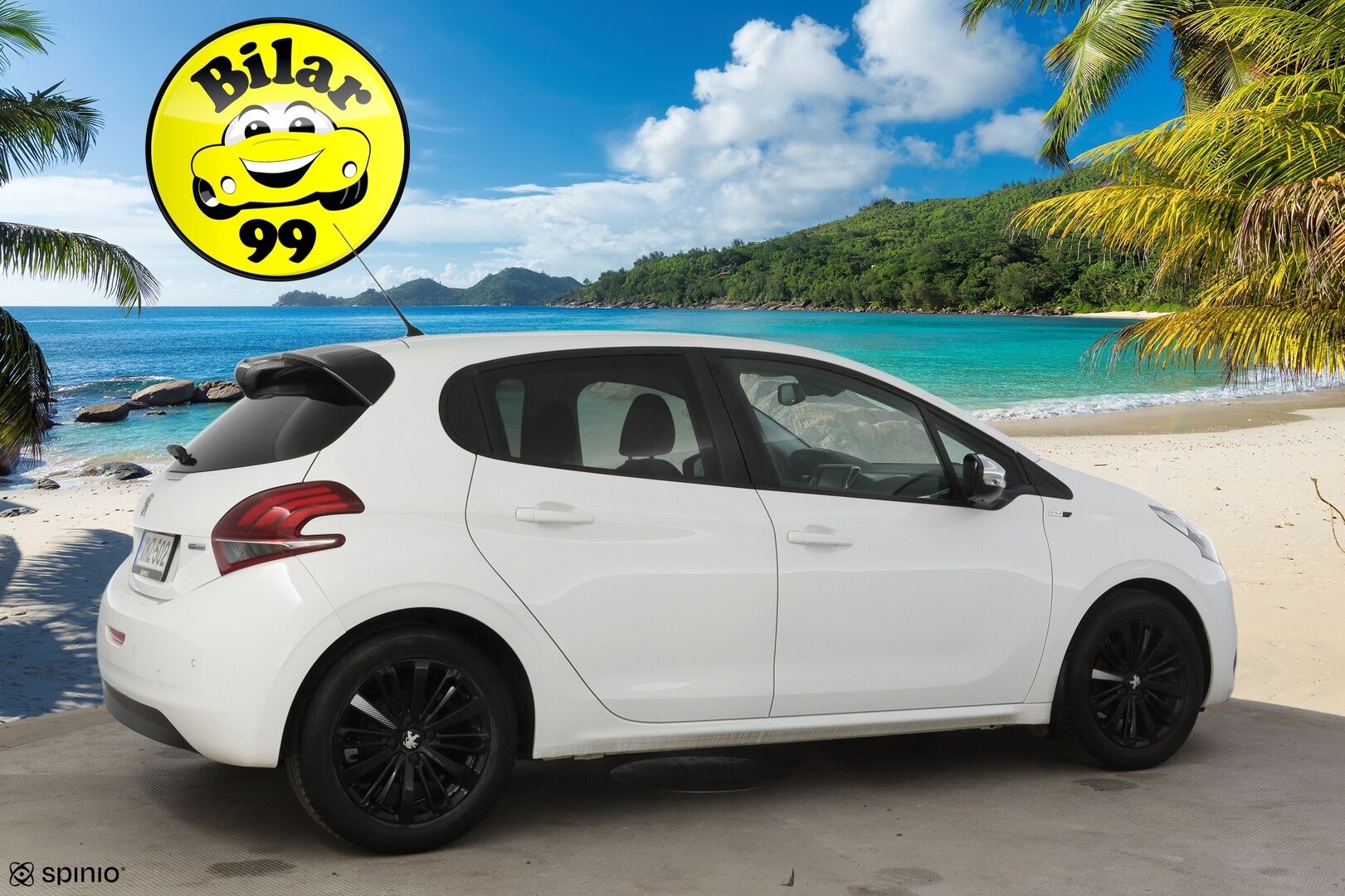 Peugeot 208 2016 Style VTi 82 5-ov ETG Automaatti * Suomi-Auto / Vakionopeudensäädin / Bluetooth / P-tutka takana * - * Todella tyylikäs Suomi-auto / Hyvällä pidolla *