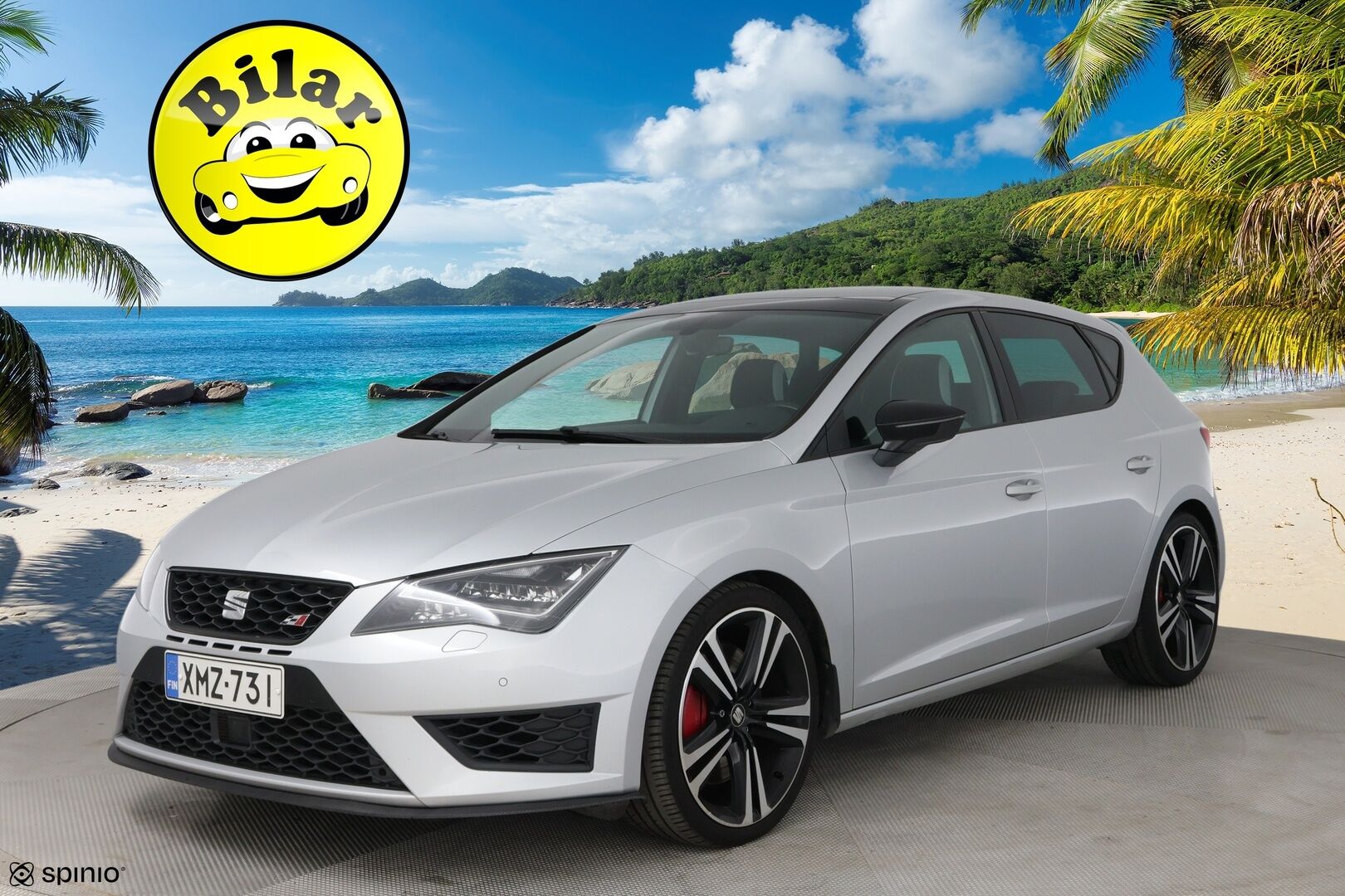 Seat Leon 2017 2,0 TSI 290 Cupra DSG | Adapt. vak | Downpipe | Kattoluukku - – Tämä auto myydään YritysOutlet -valikoimasta vain yritykselle