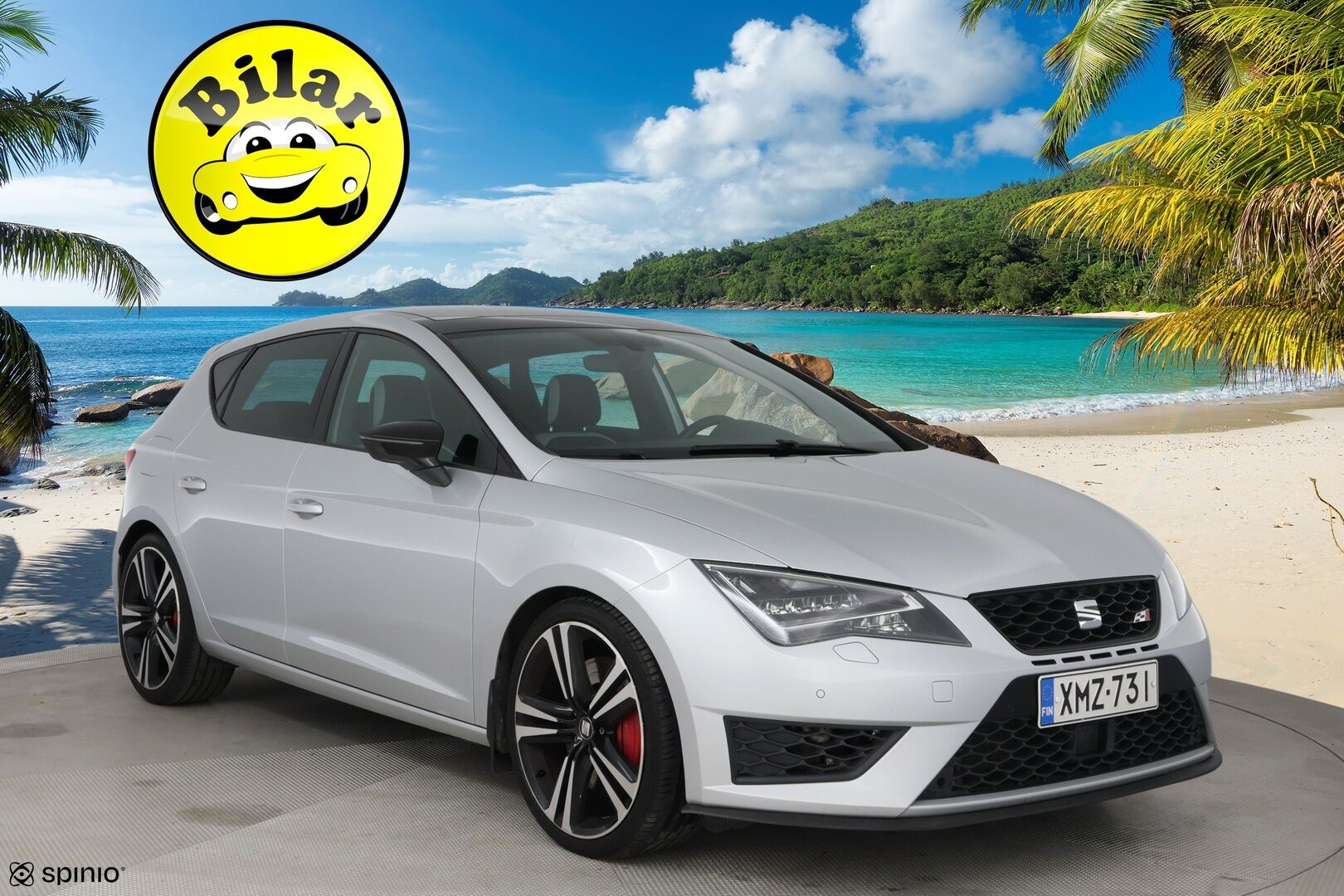 Seat Leon 2017 2,0 TSI 290 Cupra DSG | Adapt. vak | Downpipe | Kattoluukku - – Tämä auto myydään YritysOutlet -valikoimasta vain yritykselle