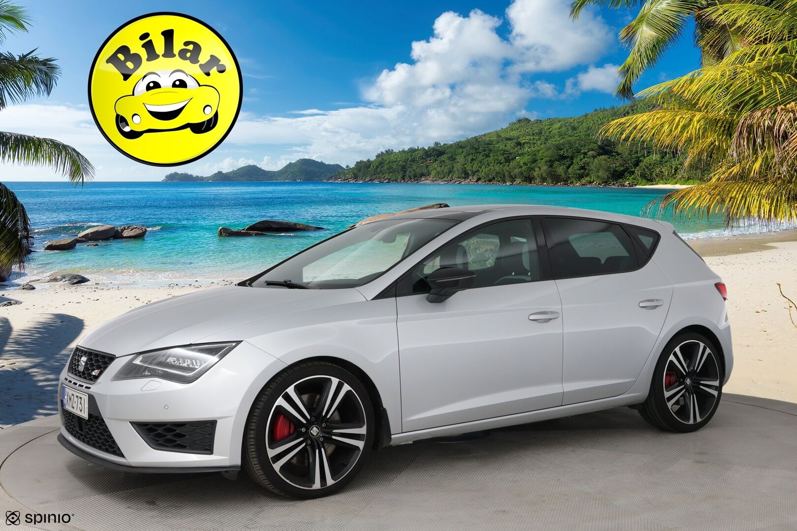 Seat Leon 2017 2,0 TSI 290 Cupra DSG | Adapt. vak | Downpipe | Kattoluukku - – Tämä auto myydään YritysOutlet -valikoimasta vain yritykselle