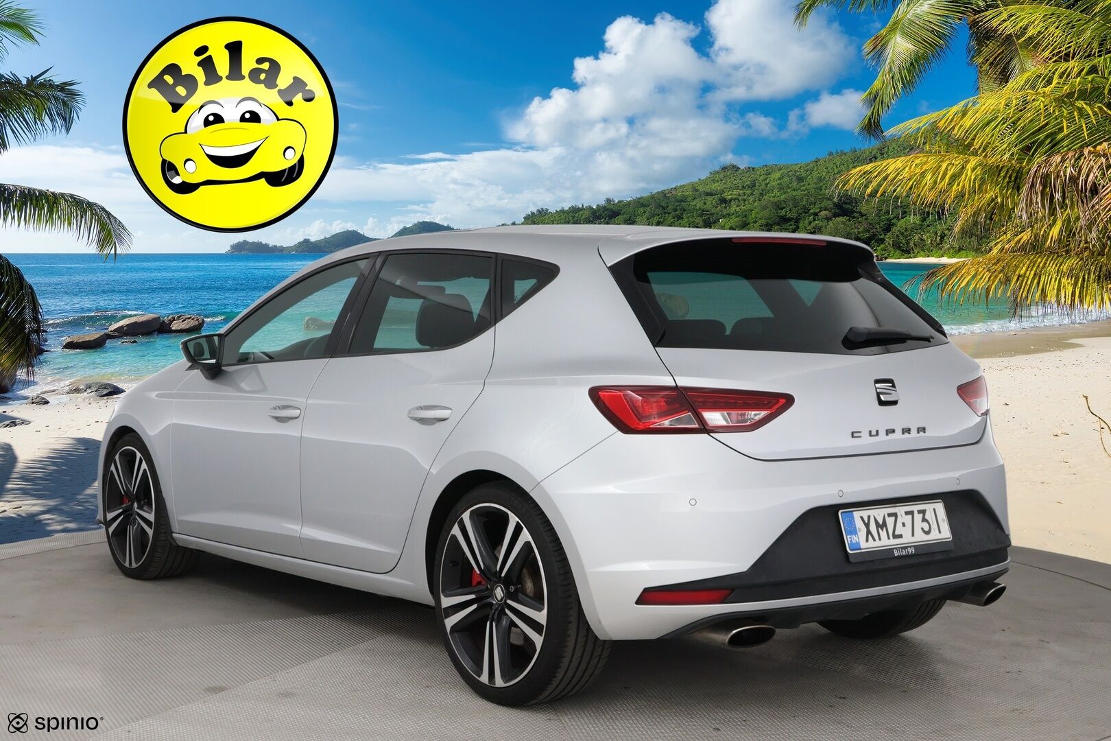 Seat Leon 2017 2,0 TSI 290 Cupra DSG | Adapt. vak | Downpipe | Kattoluukku - – Tämä auto myydään YritysOutlet -valikoimasta vain yritykselle