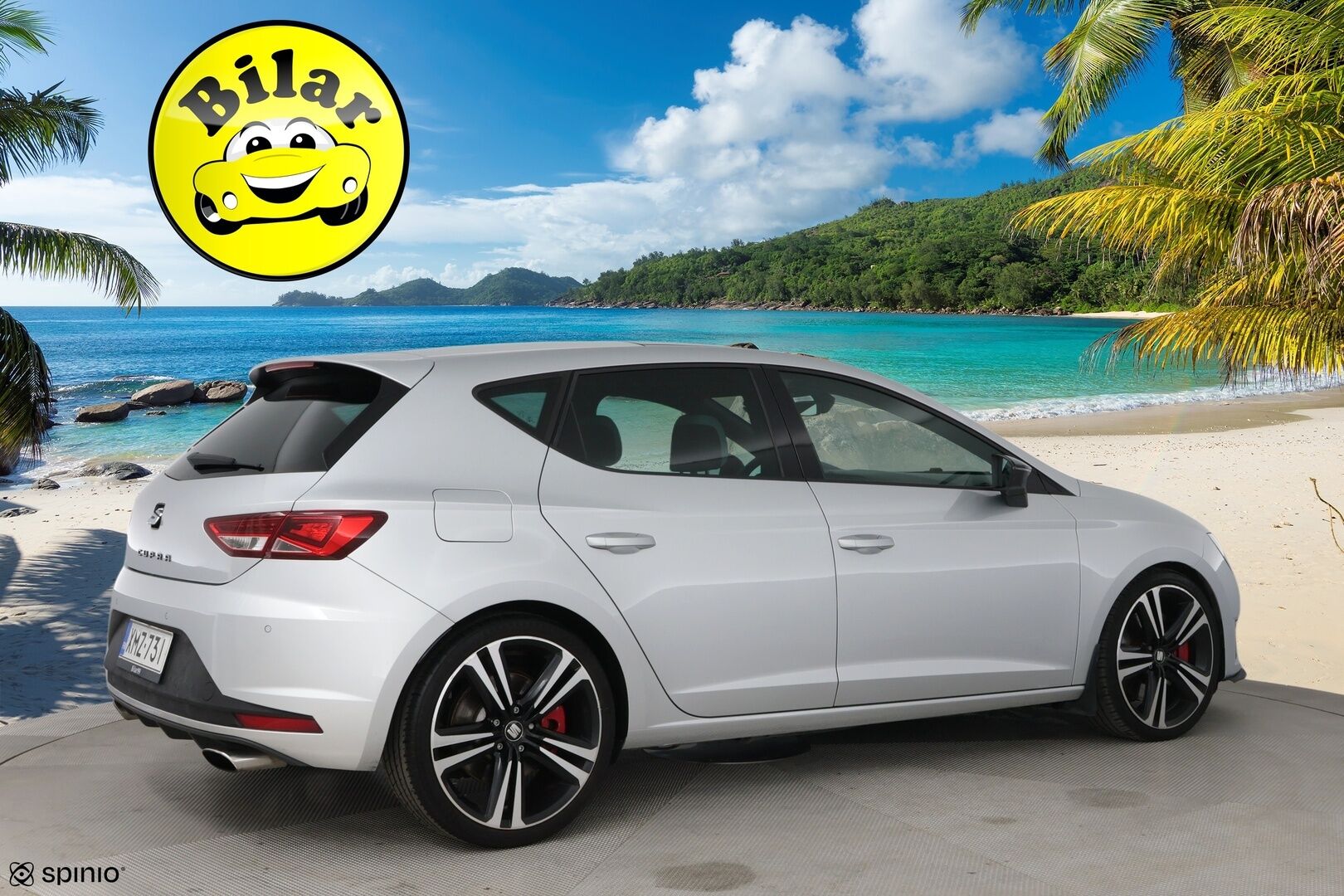 Seat Leon 2017 2,0 TSI 290 Cupra DSG | Adapt. vak | Downpipe | Kattoluukku - – Tämä auto myydään YritysOutlet -valikoimasta vain yritykselle