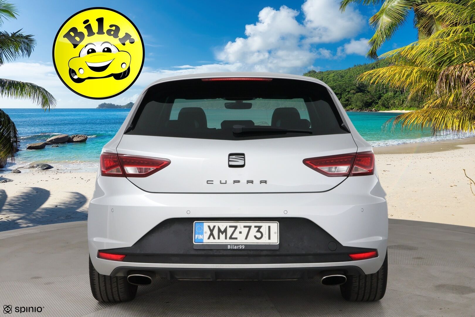 Seat Leon 2017 2,0 TSI 290 Cupra DSG | Adapt. vak | Downpipe | Kattoluukku - – Tämä auto myydään YritysOutlet -valikoimasta vain yritykselle