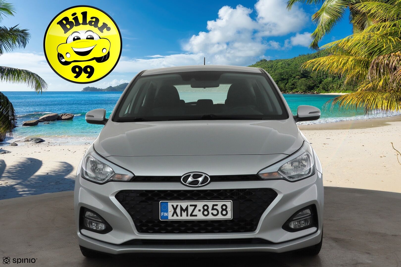 Hyundai i20 Hatchback 2019 1,0 T-GDI 100 hv 7-DCT Comfort W * Sisätilanlämmitin / P.kamera / Kaistavahti / Ratinlämmitys / Apple&Android * - 1-om Suomi-auto / Kahdet renkaat / Merkkihuollot