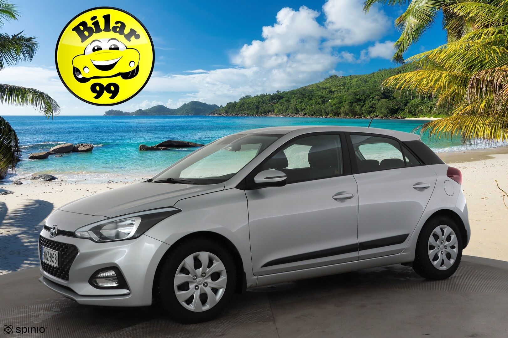 Hyundai i20 Hatchback 2019 1,0 T-GDI 100 hv 7-DCT Comfort W * Sisätilanlämmitin / P.kamera / Kaistavahti / Ratinlämmitys / Apple&Android * - 1-om Suomi-auto / Kahdet renkaat / Merkkihuollot