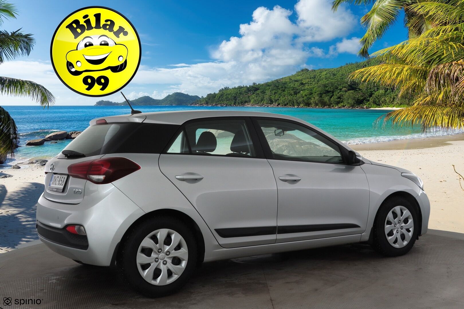 Hyundai i20 Hatchback 2019 1,0 T-GDI 100 hv 7-DCT Comfort W * Sisätilanlämmitin / P.kamera / Kaistavahti / Ratinlämmitys / Apple&Android * - 1-om Suomi-auto / Kahdet renkaat / Merkkihuollot