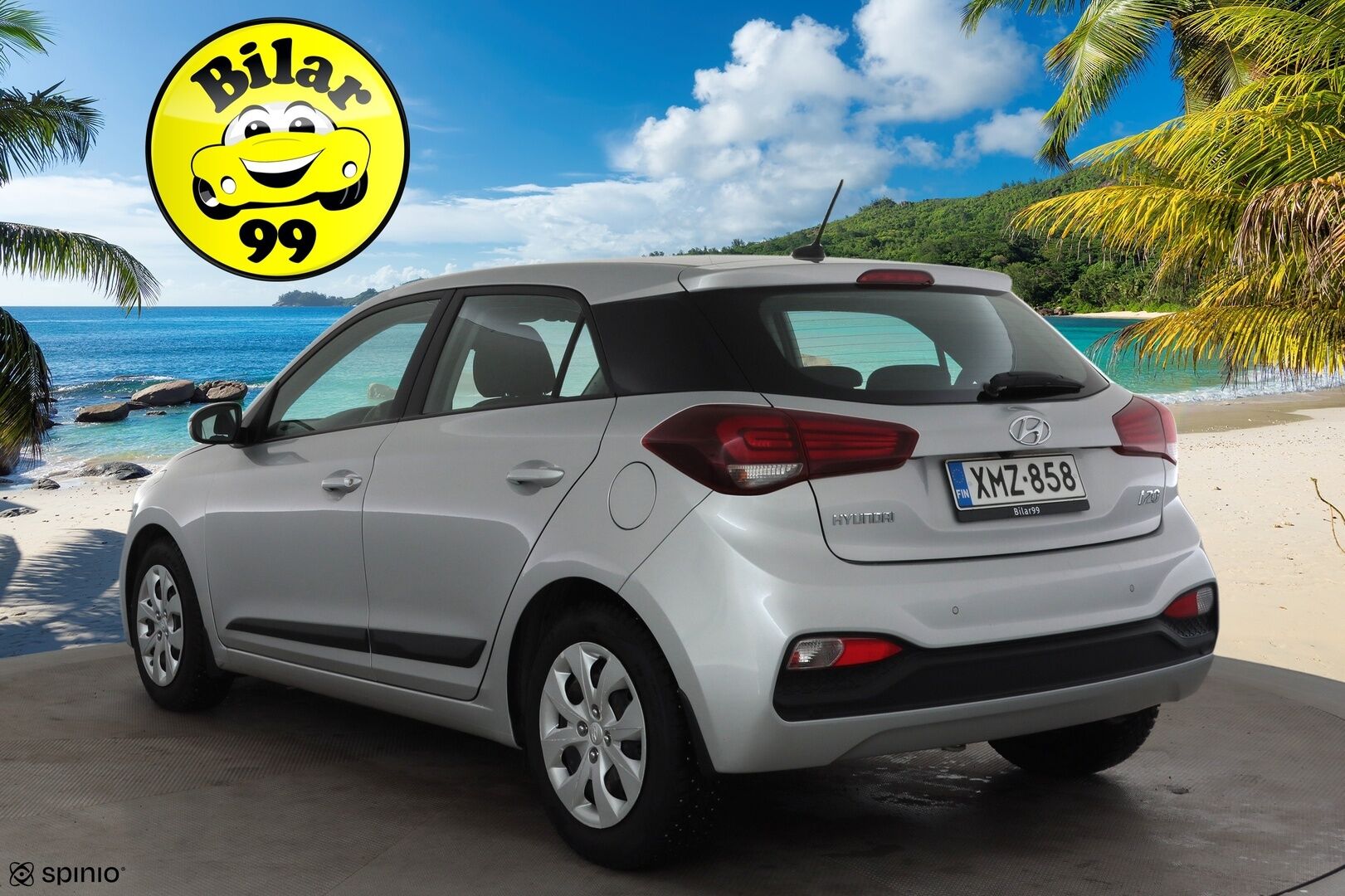 Hyundai i20 Hatchback 2019 1,0 T-GDI 100 hv 7-DCT Comfort W * Sisätilanlämmitin / P.kamera / Kaistavahti / Ratinlämmitys / Apple&Android * - 1-om Suomi-auto / Kahdet renkaat / Merkkihuollot