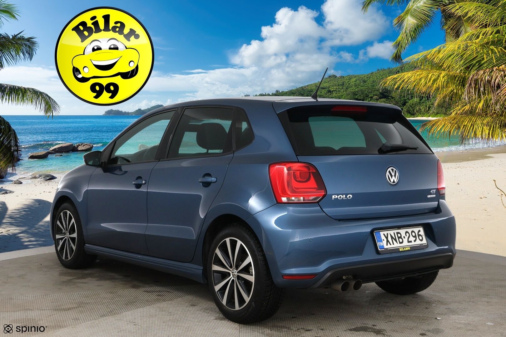 Volkswagen Polo 2013 BlueGT 1,4 TSI 103 kW (140 hv) DSG-automaatti 4-ov / Lohkolämppäri / Vakkari / 2x Renkaat / Viim. huolto 09/25! - Juuri saapunut Suomi-auto tarkalla huoltohistorialla! - HULLUT JOULUT KORKOTARJOUS 2,49% 