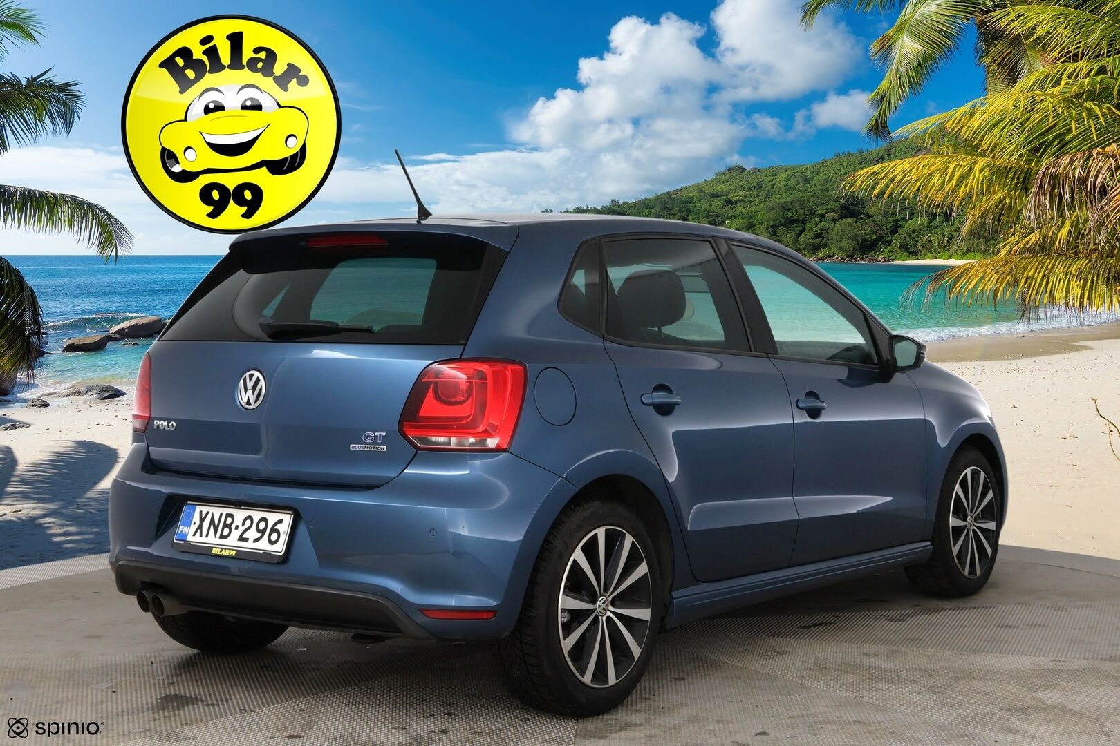Volkswagen Polo 2013 BlueGT 1,4 TSI 103 kW (140 hv) DSG-automaatti 4-ov / Lohkolämppäri / Vakkari / 2x Renkaat / Viim. huolto 09/25! - Juuri saapunut Suomi-auto tarkalla huoltohistorialla! - HULLUT JOULUT KORKOTARJOUS 2,49% 