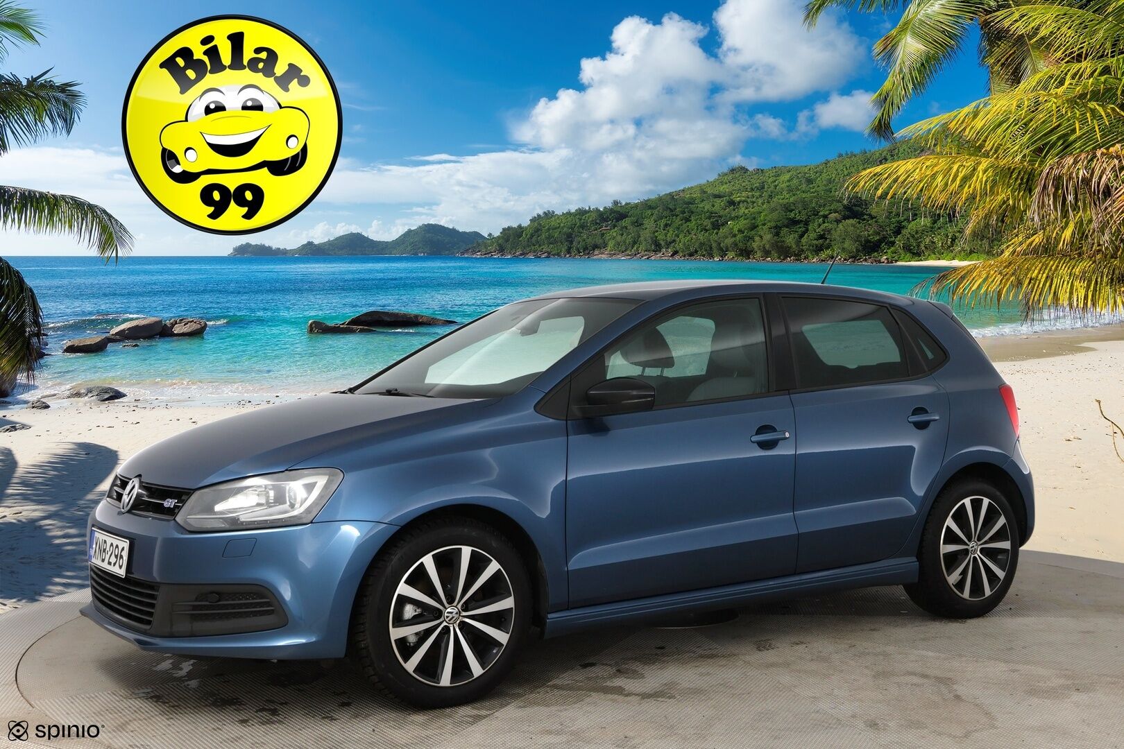 Volkswagen Polo 2013 BlueGT 1,4 TSI 103 kW (140 hv) DSG-automaatti 4-ov / Lohkolämppäri / Vakkari / 2x Renkaat / Viim. huolto 09/25! - Juuri saapunut Suomi-auto tarkalla huoltohistorialla! - HULLUT JOULUT KORKOTARJOUS 2,49% 