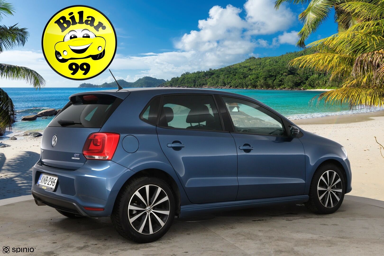 Volkswagen Polo 2013 BlueGT 1,4 TSI 103 kW (140 hv) DSG-automaatti 4-ov / Lohkolämppäri / Vakkari / 2x Renkaat / Viim. huolto 09/25! - Juuri saapunut Suomi-auto tarkalla huoltohistorialla! - HULLUT JOULUT KORKOTARJOUS 2,49% 