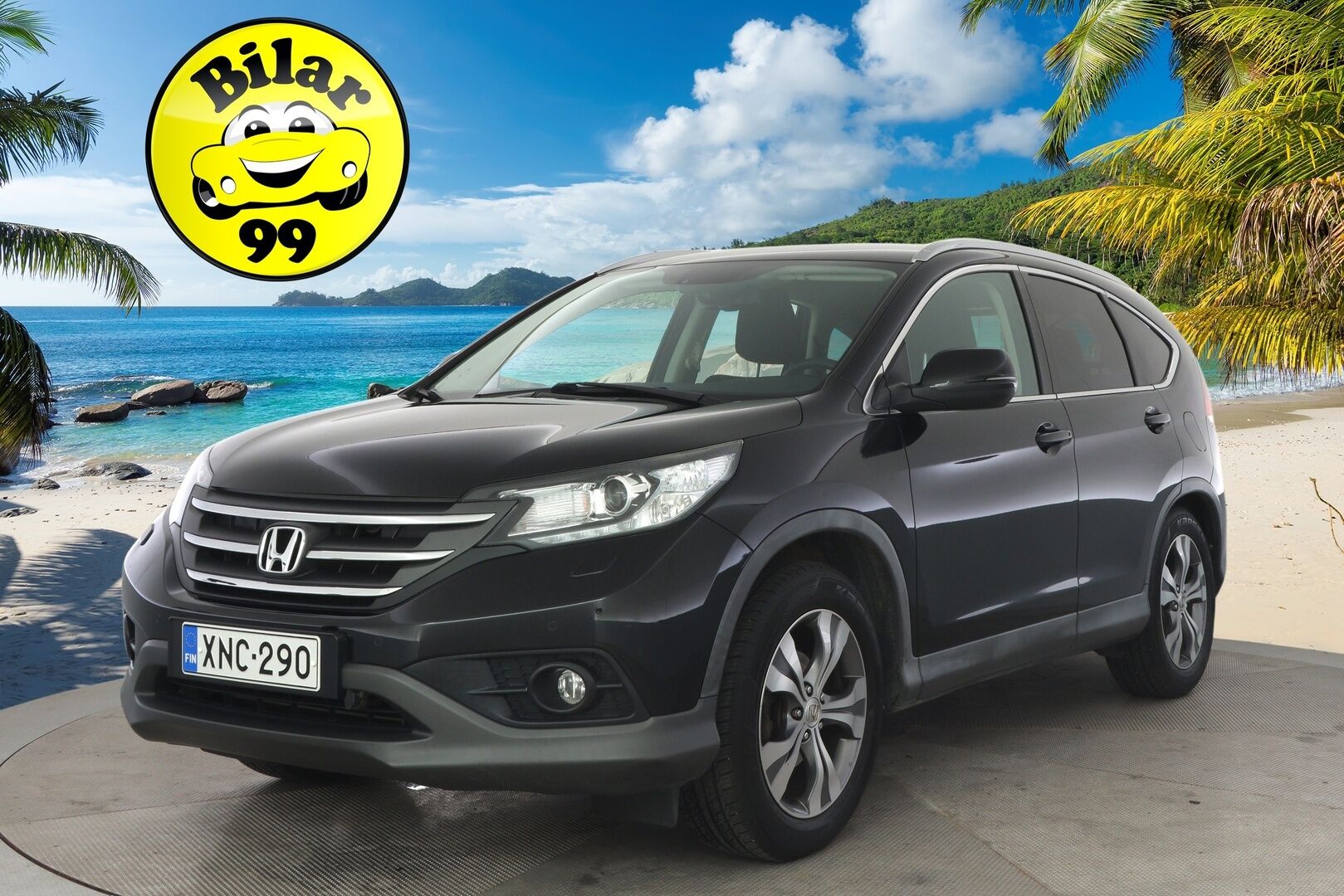 Honda CR-V 2013 Lifestyle Business AT *2-omisteinen / Vetokoukku / P-kamera / Xenon-ajovalot / Vakkari / P-tutkat / Lohkolämmitin* - Juuri huollettu! / Suomi-auto / 2x alut hyvillä renkailla!